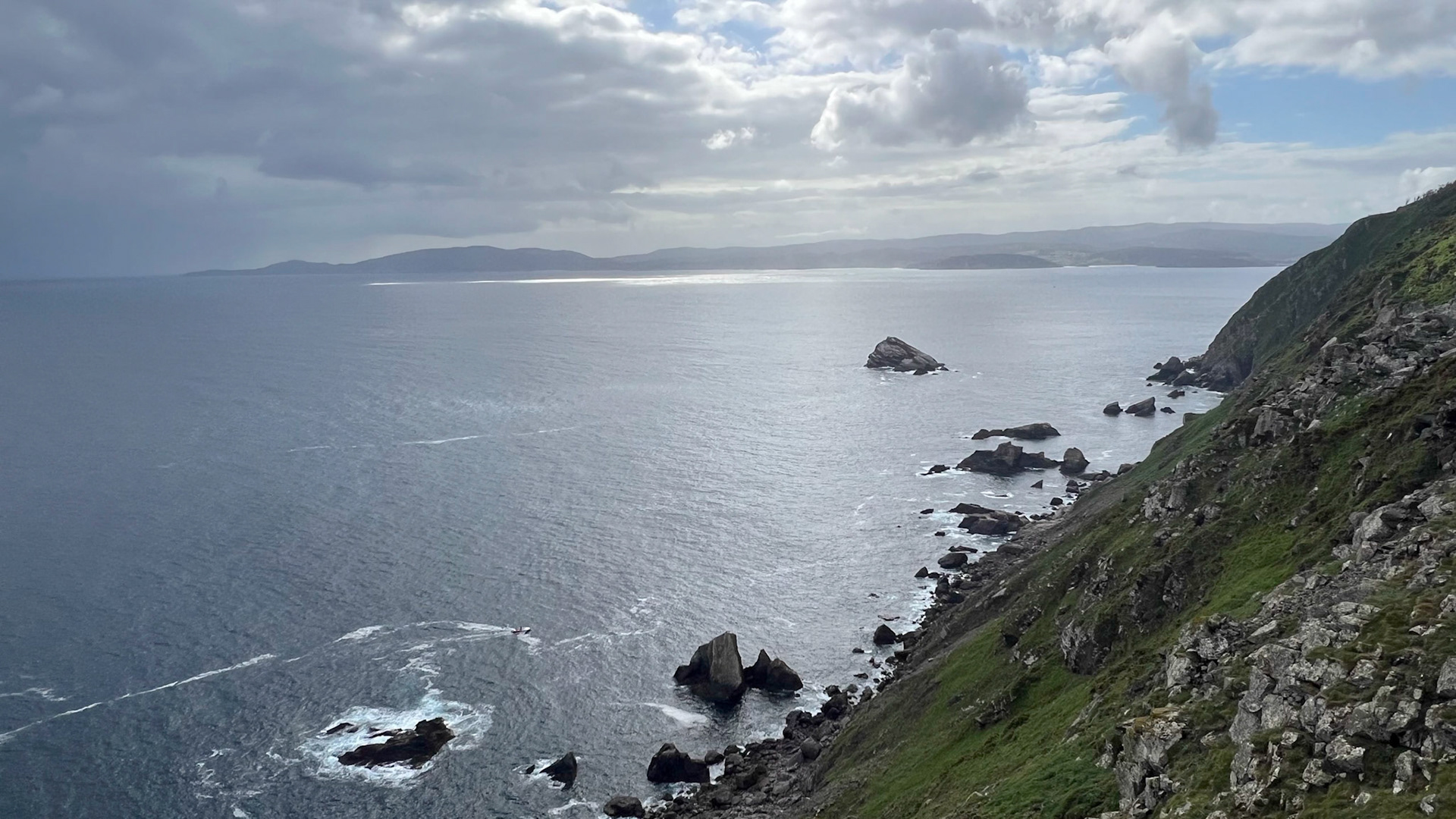 Looking across Ria de Ortigueira