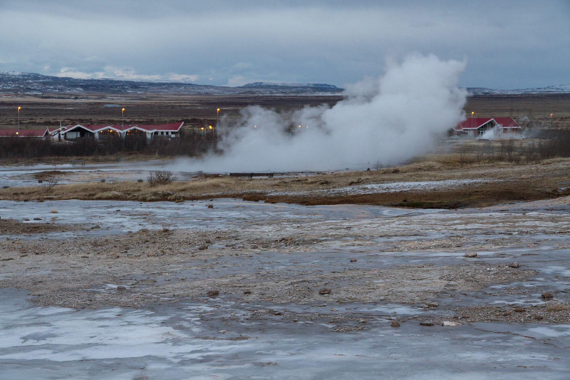 Hot springs at Geysir
