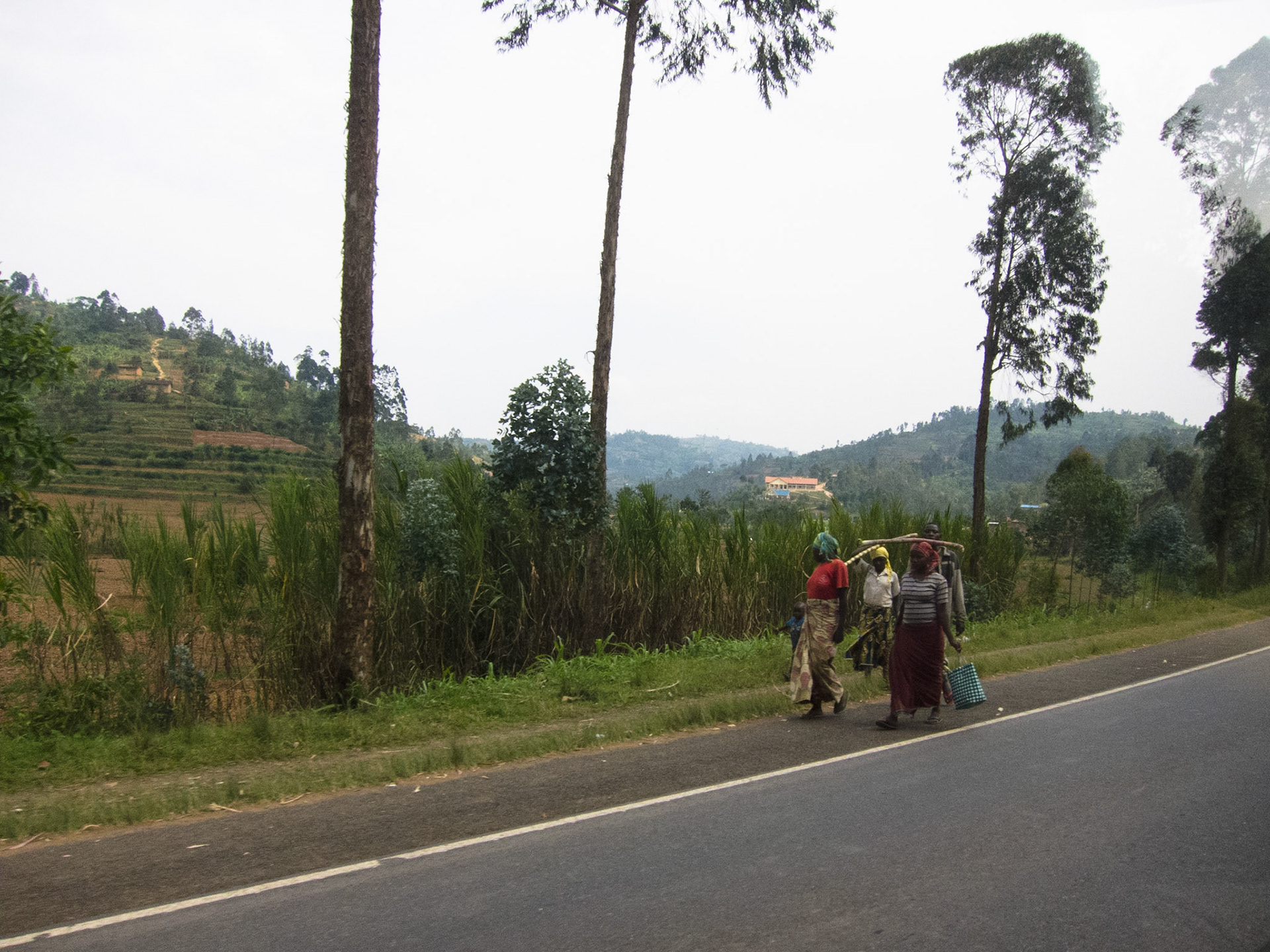 The drive back to Kigali