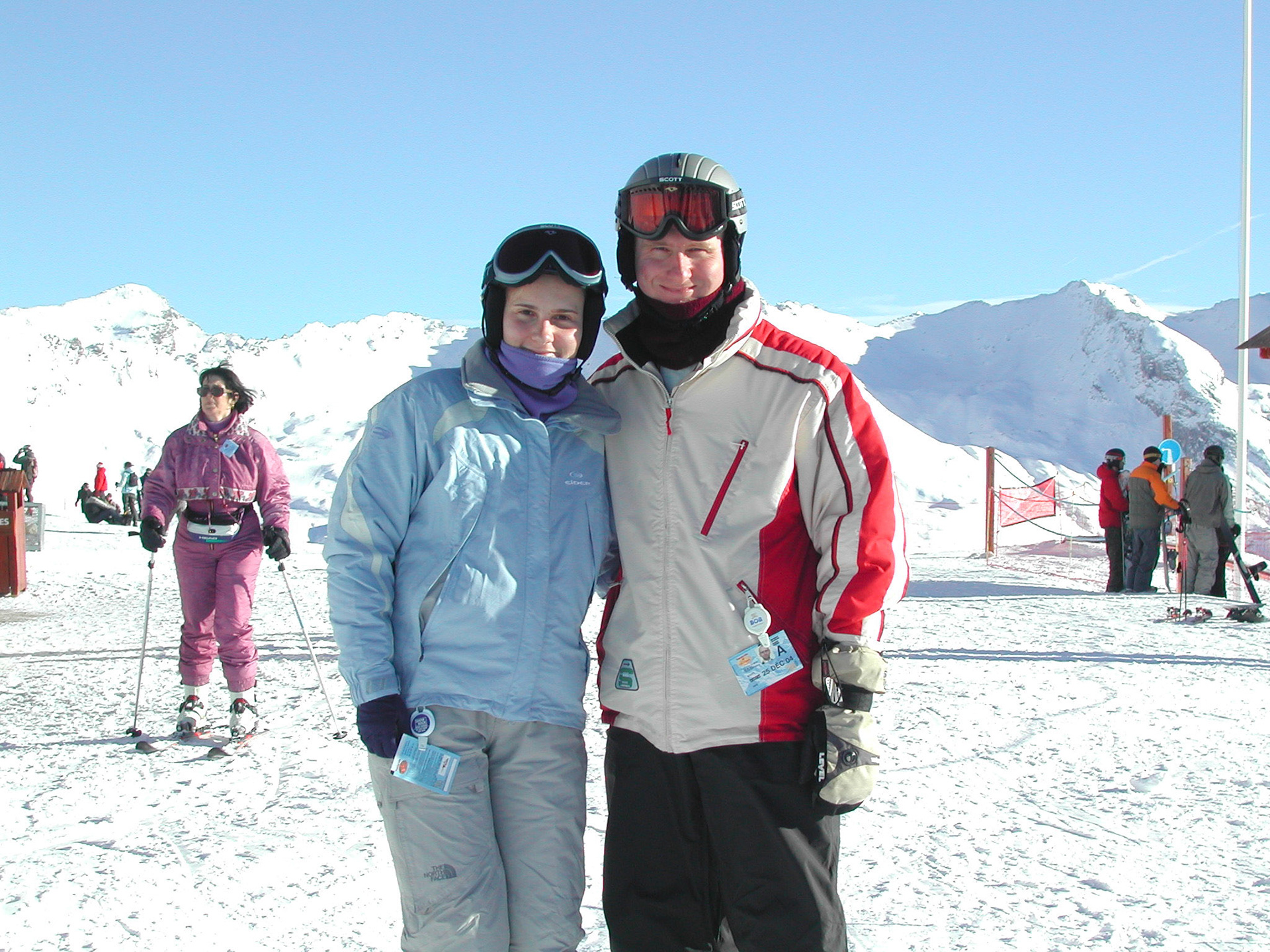 Us at top of Bellevarde