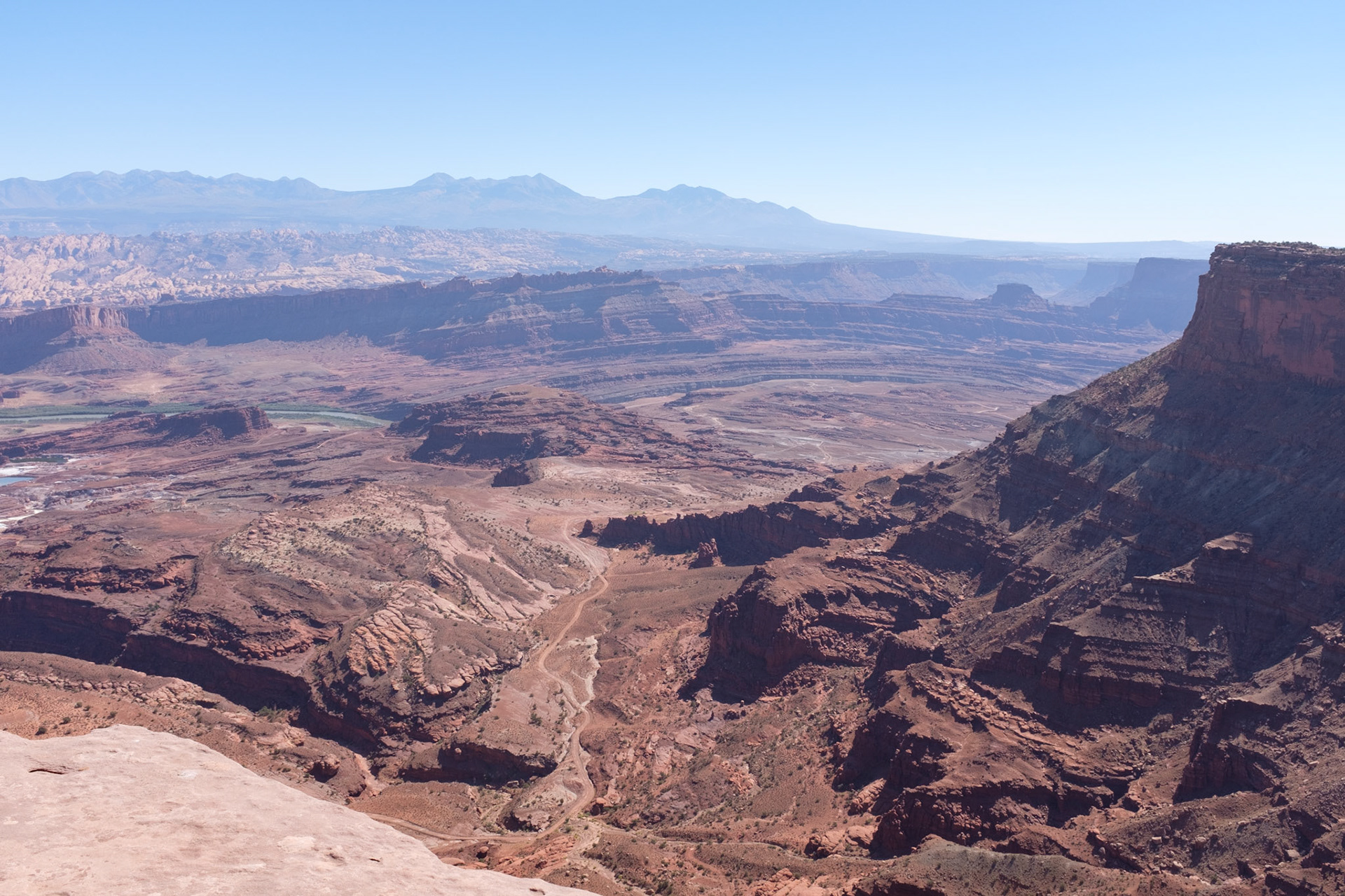 View from Big Chief Trail, Dead Horse Point State Park