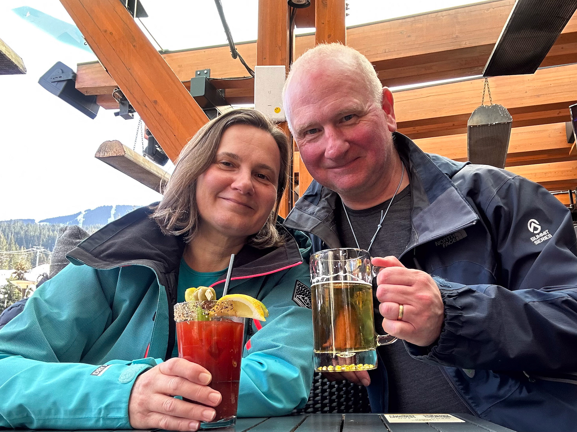 At the Longhorn Saloon, 6 years on