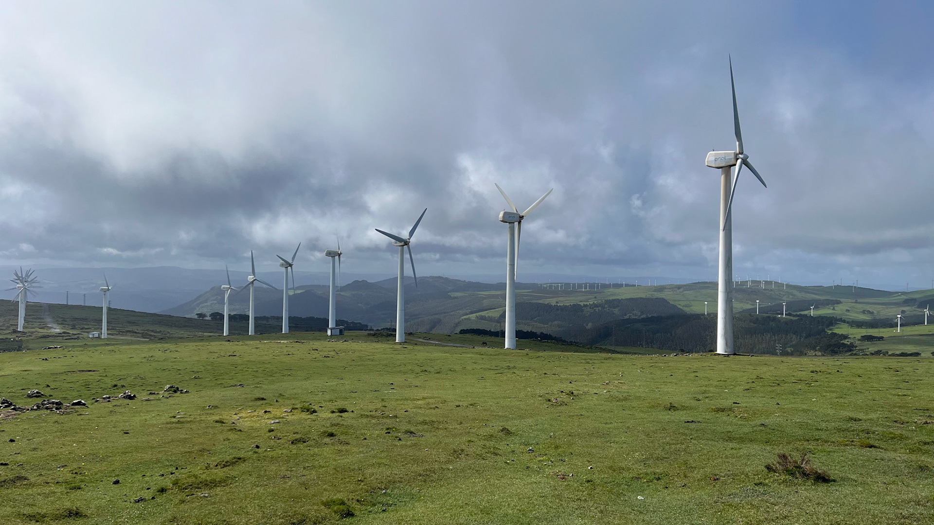 Wind turbines, Garita de Herbeira