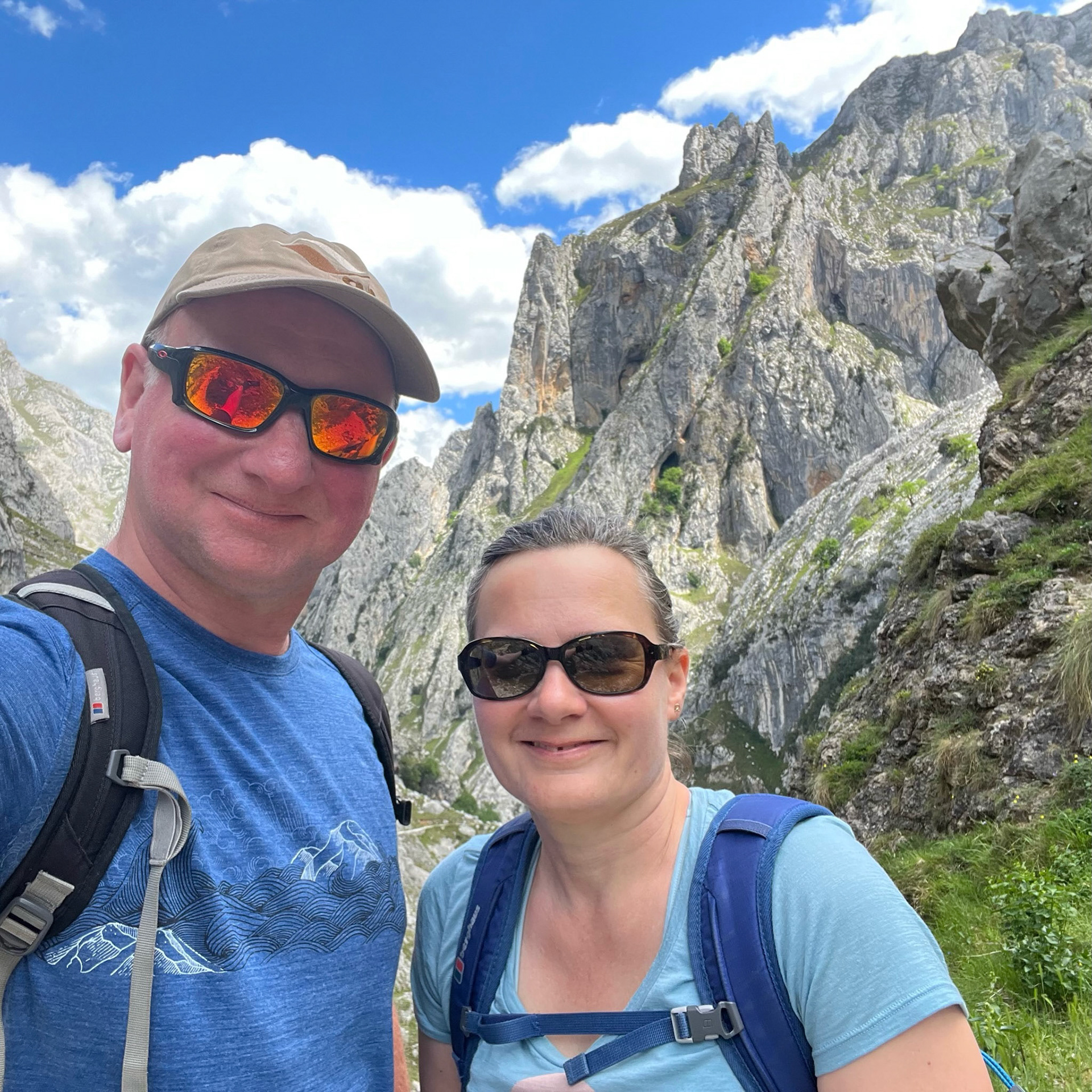 Hiking in Cares Gorge