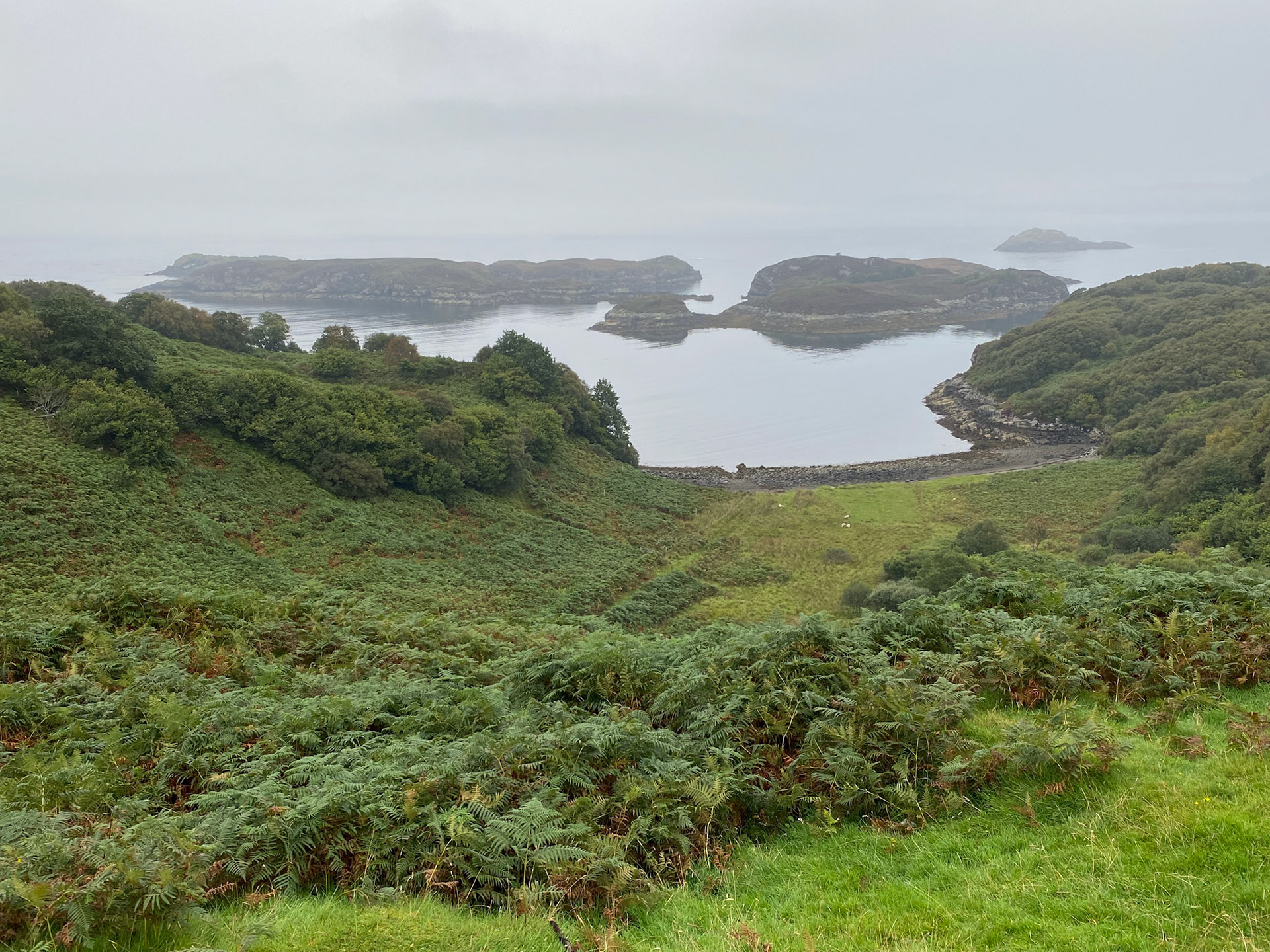 At Drumbeg viewpoint