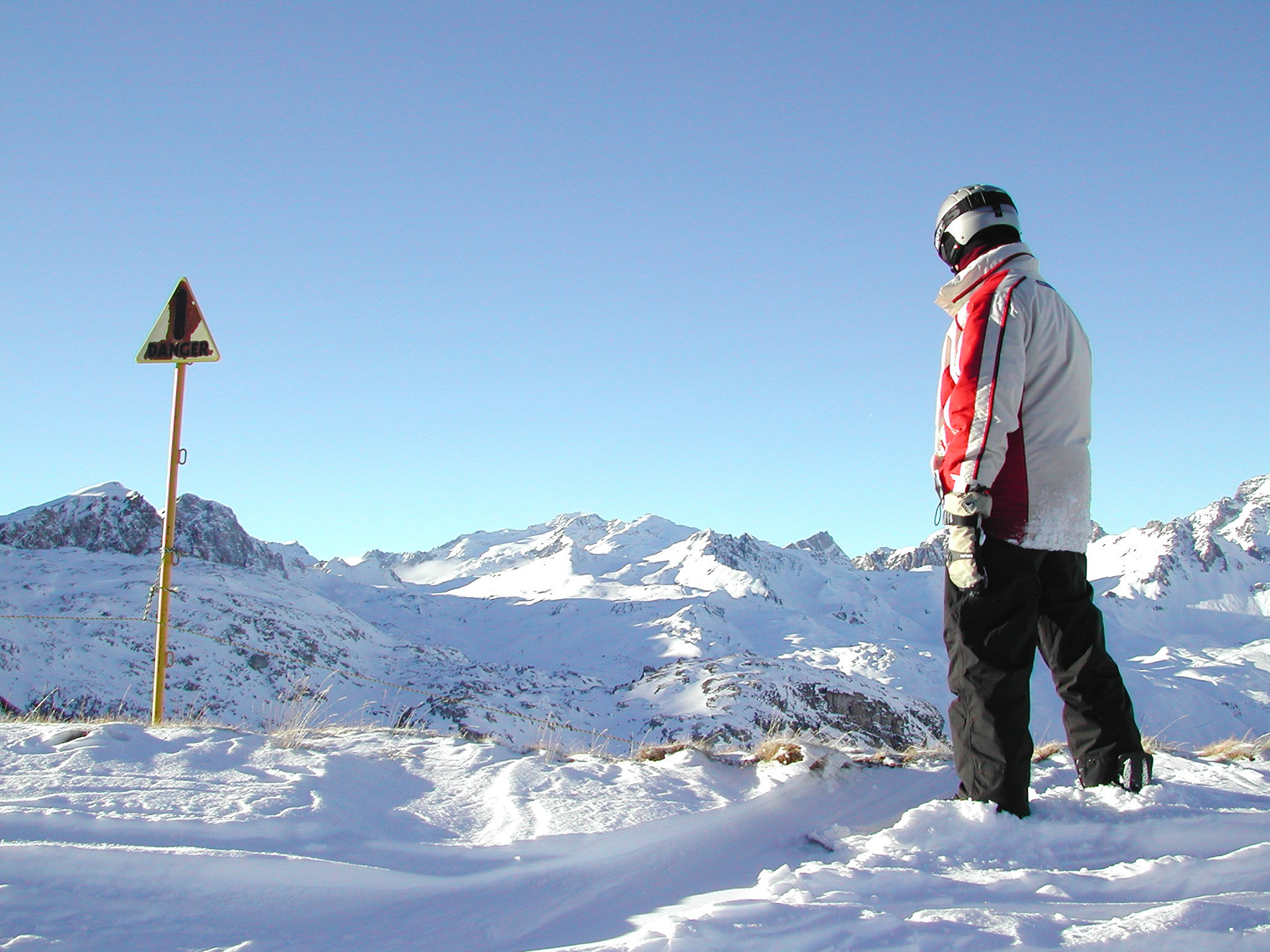 Alex on the edge of Borsat run!