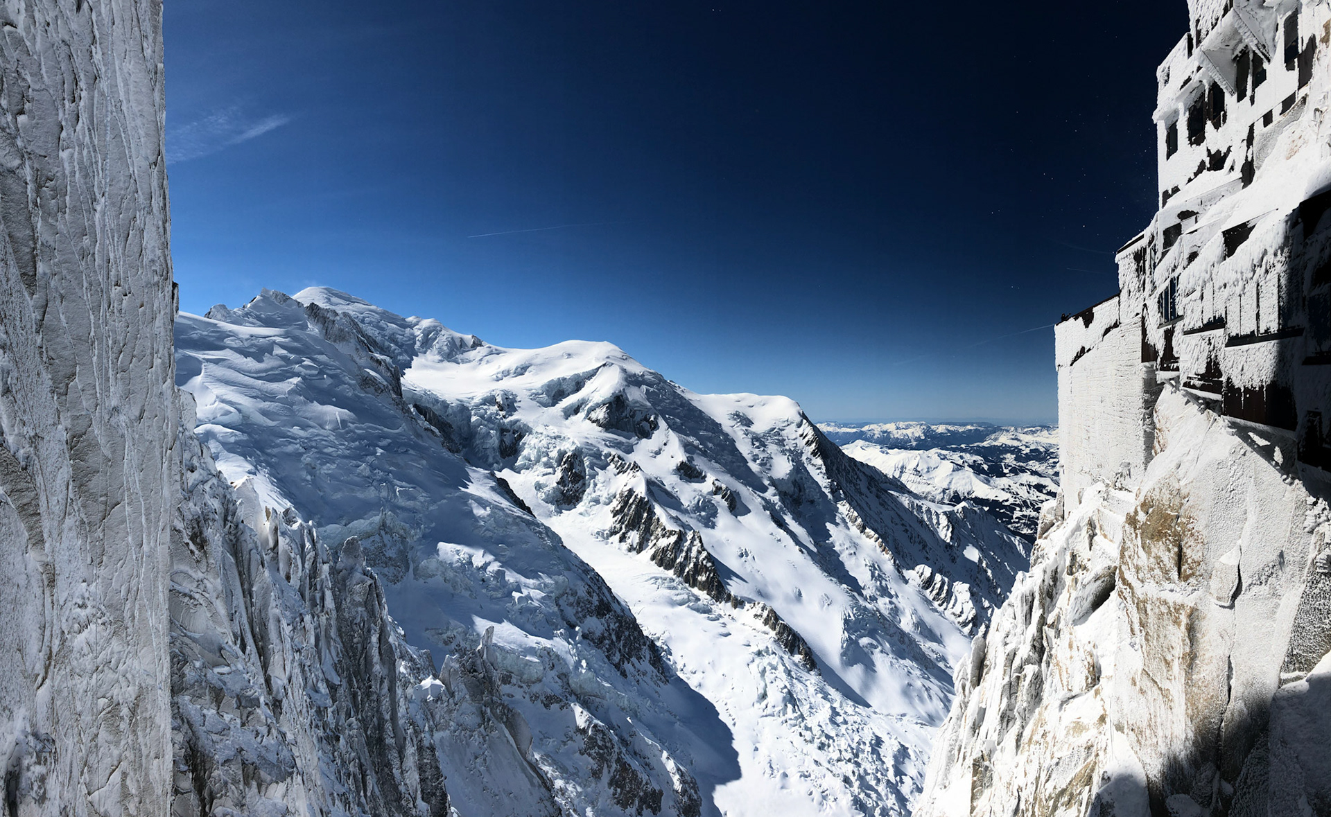 Views from Aiguille du Midi