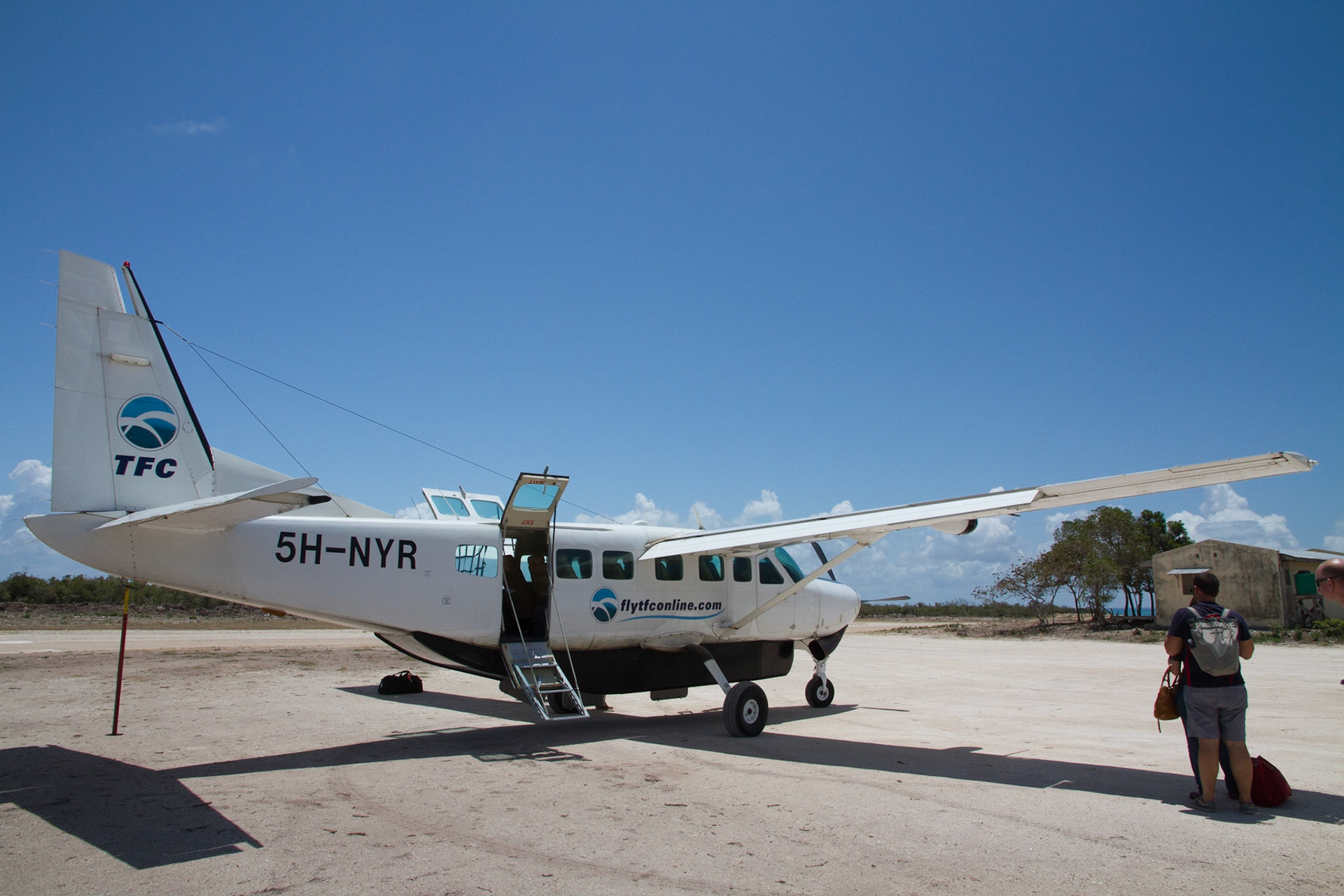 Plane to Vamizi