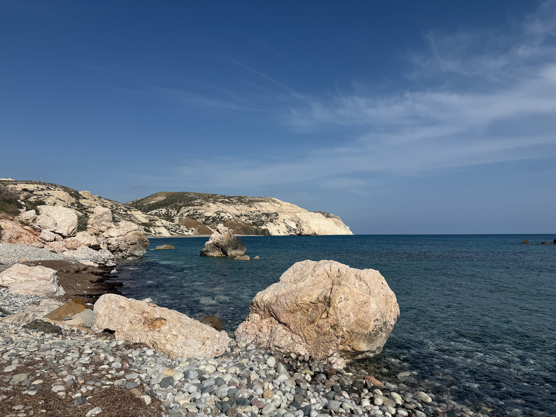 Coast by Aphrodite’s Rock