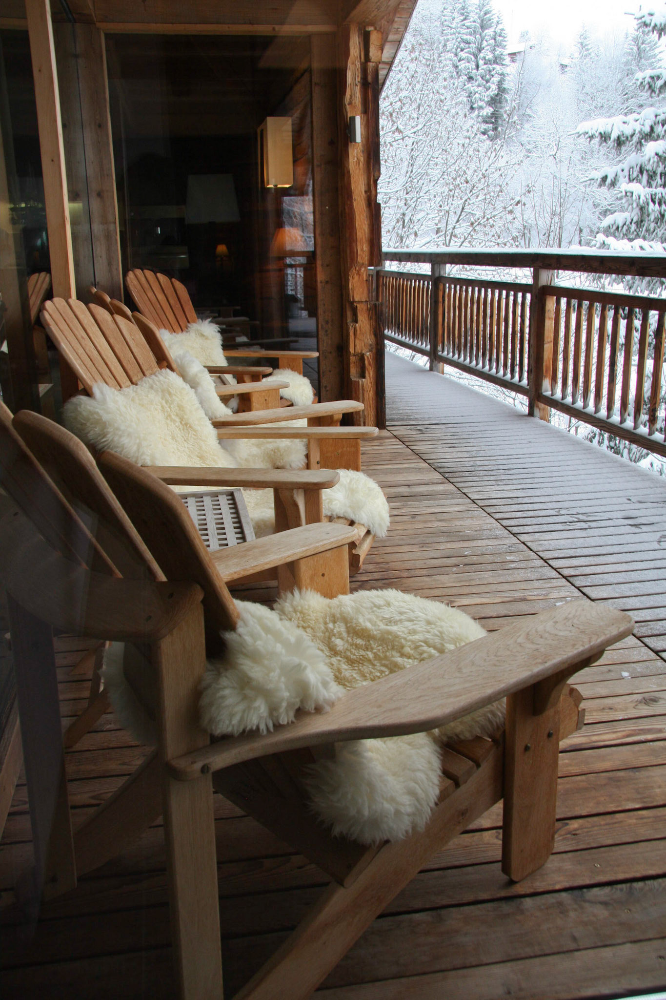 Chalet balcony