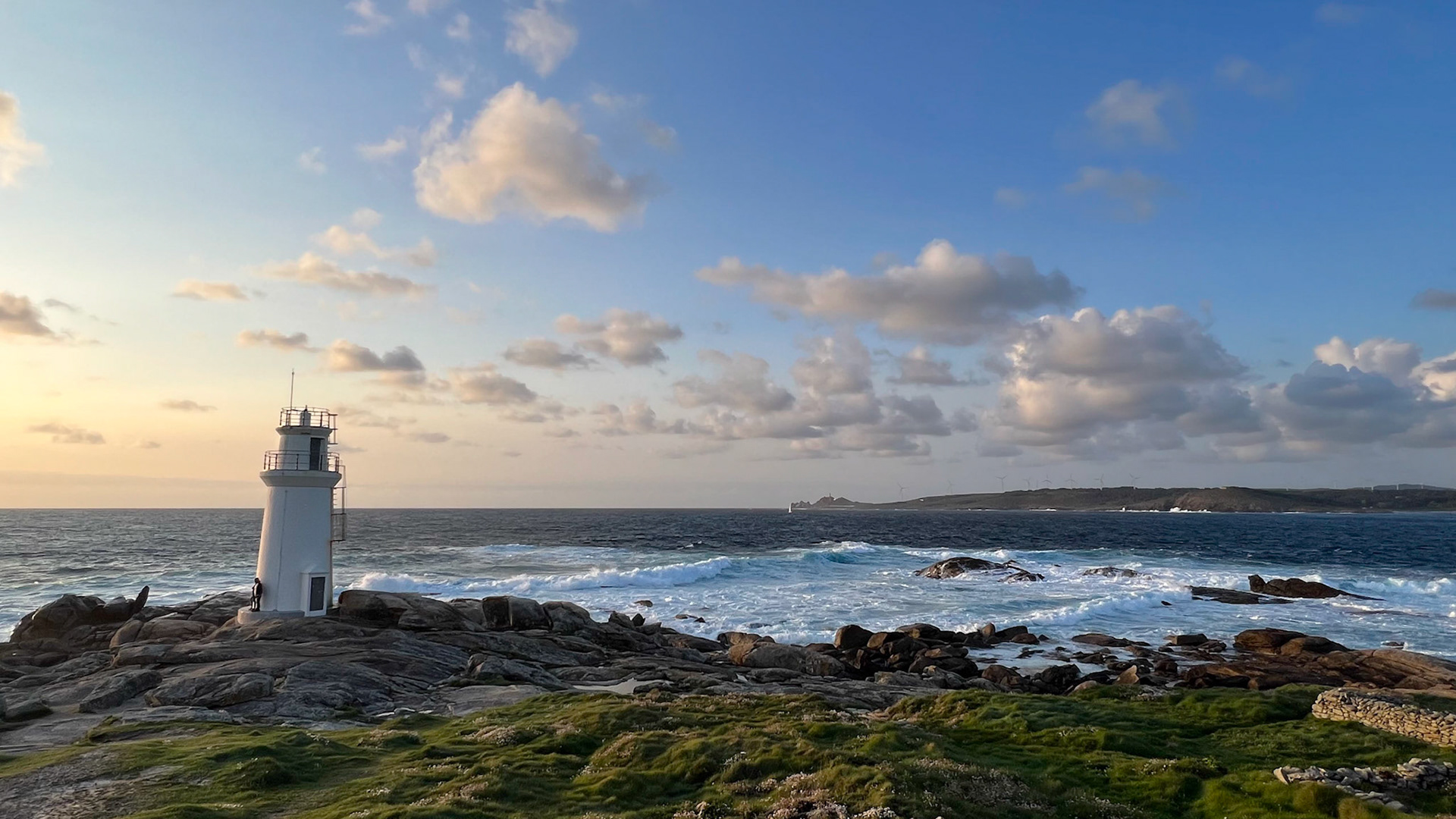 Sunset at the lighthouse, Muxia