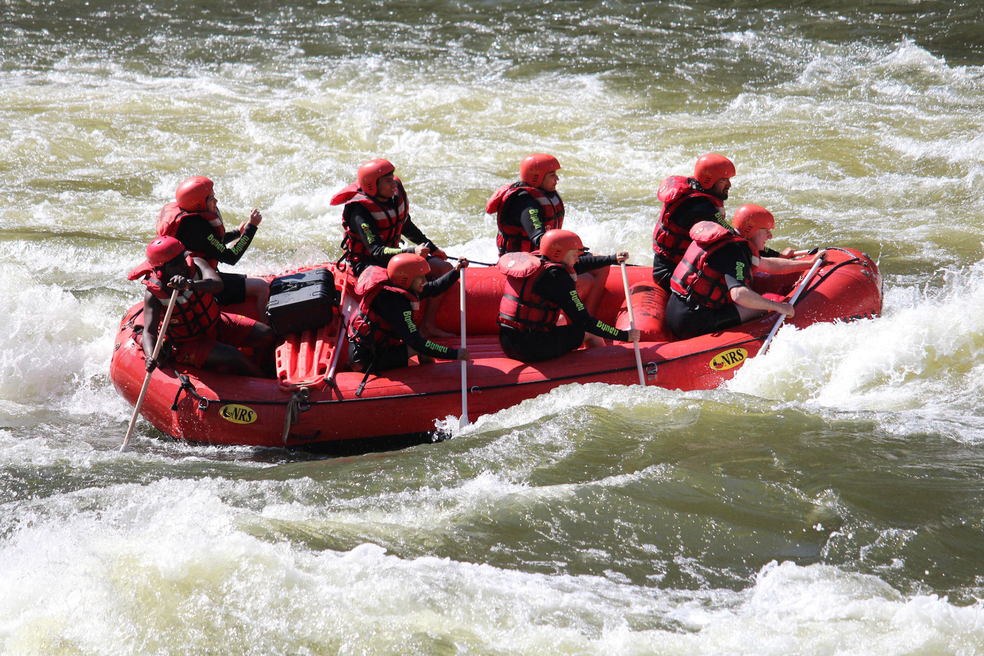 Entering another rapid