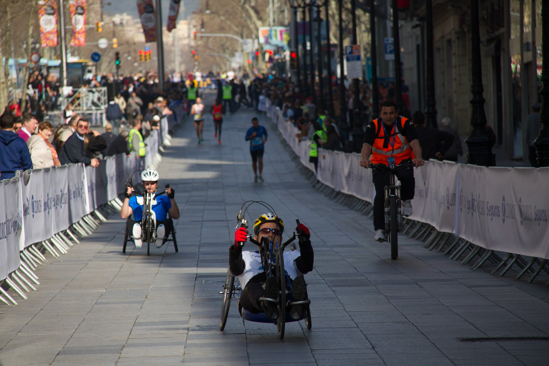 Cyclists as well!