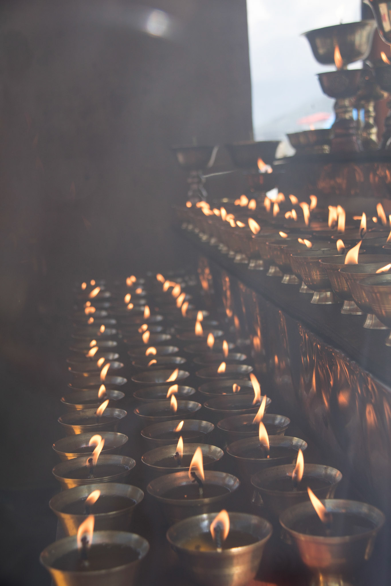 Butter lamps
