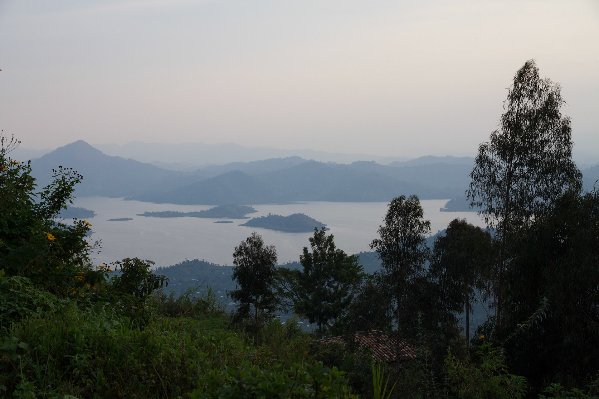 Lake Bulera from outside our banda