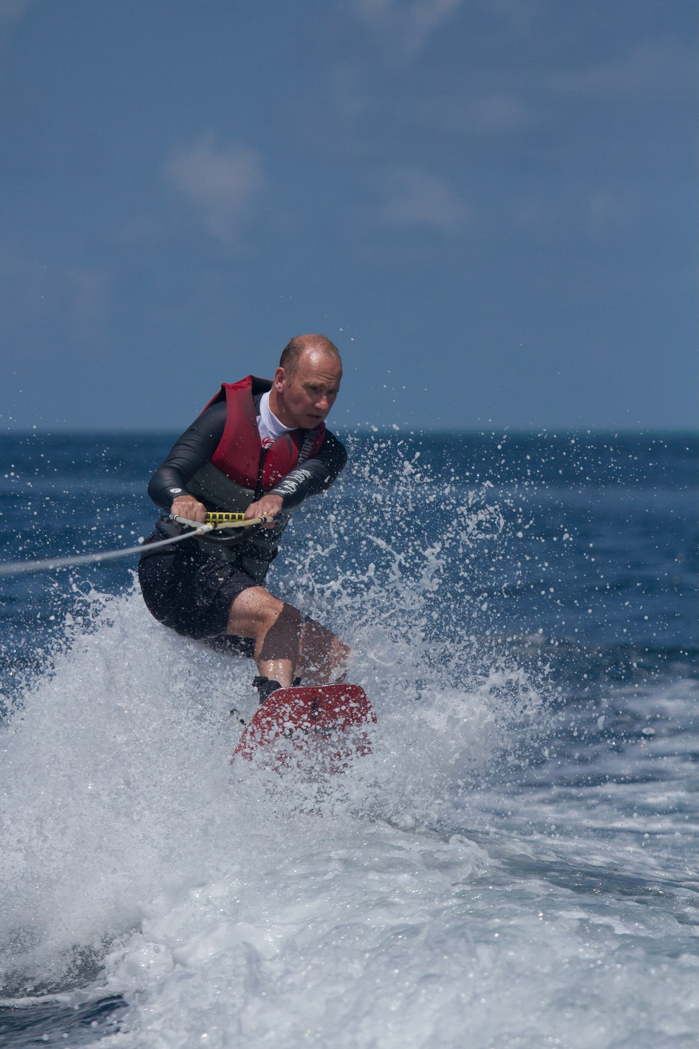 Alex wake boarding