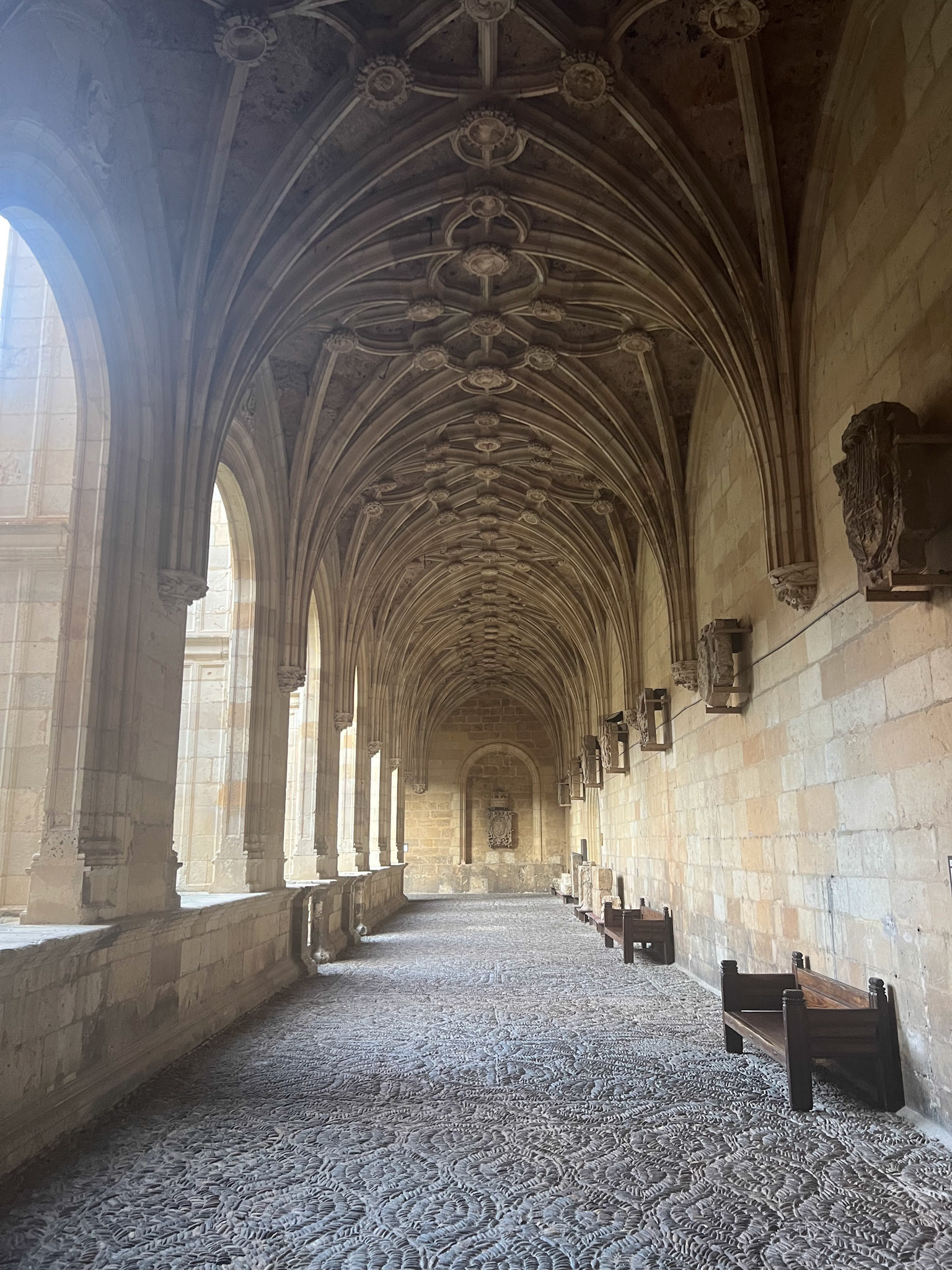 Inside the Parador, Leon