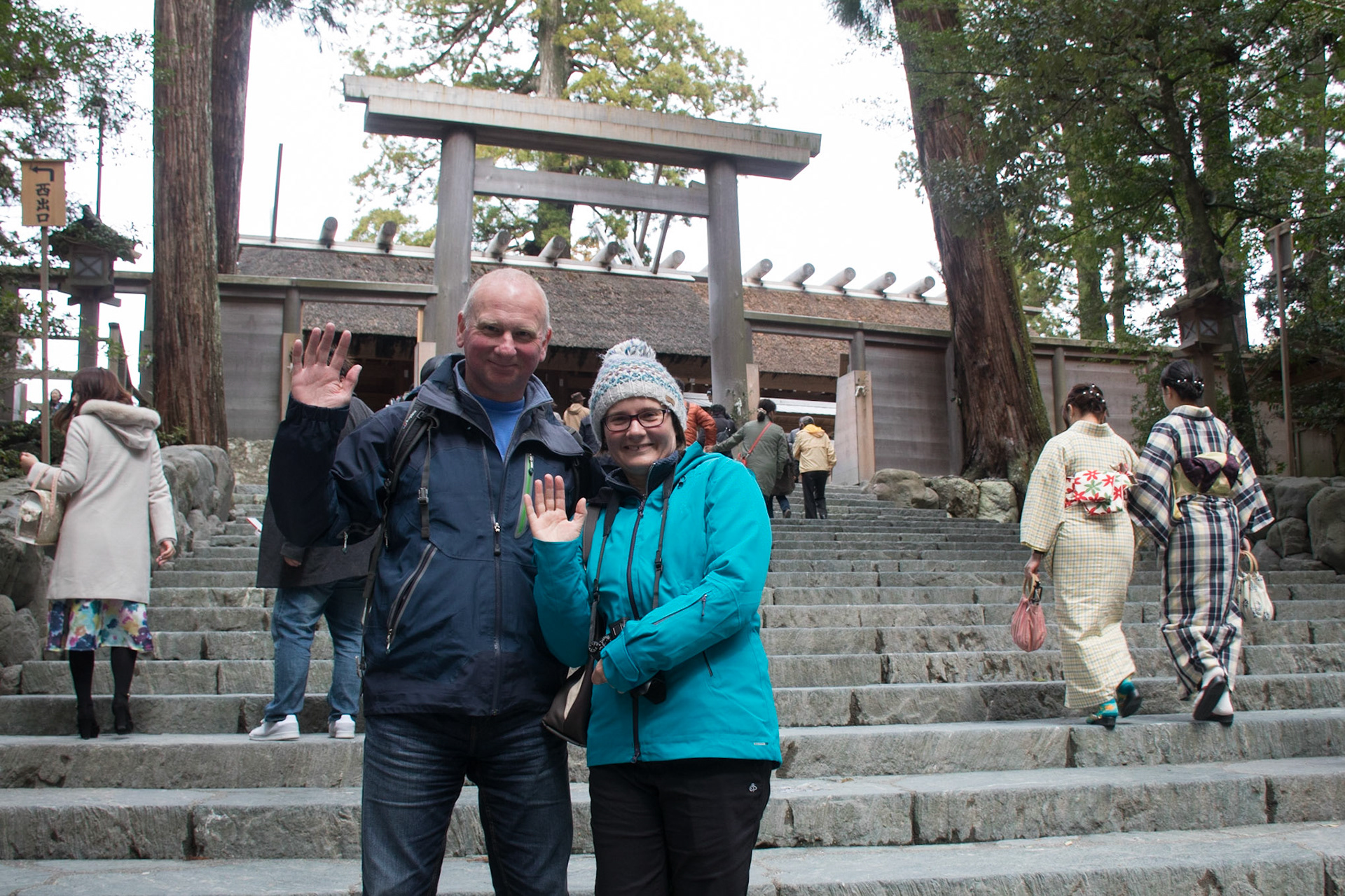 Posing as in the G7 leaders' photo!