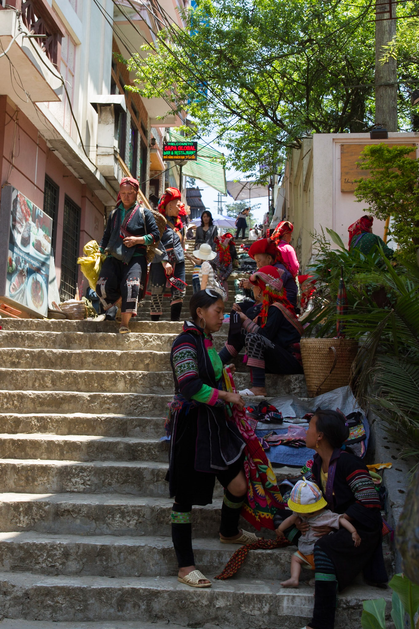 Market day in Sapa