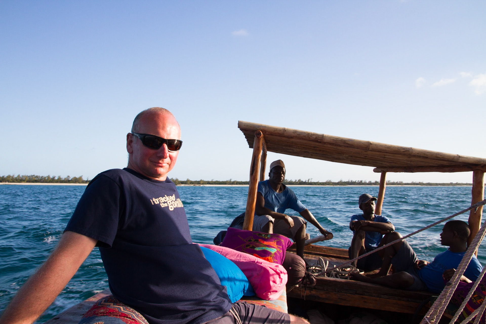 Sunset cruise on the dhow