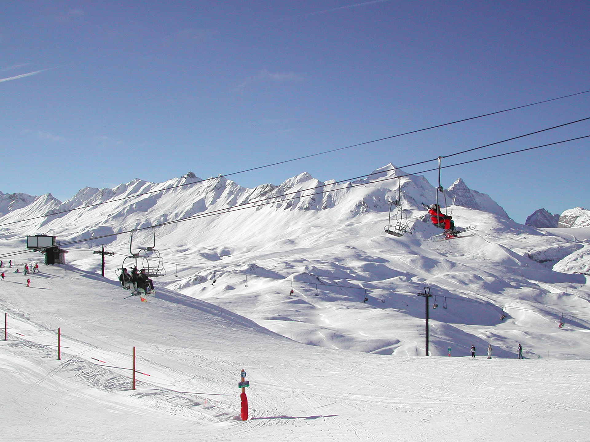 View from cafe at top of Bellevarde area