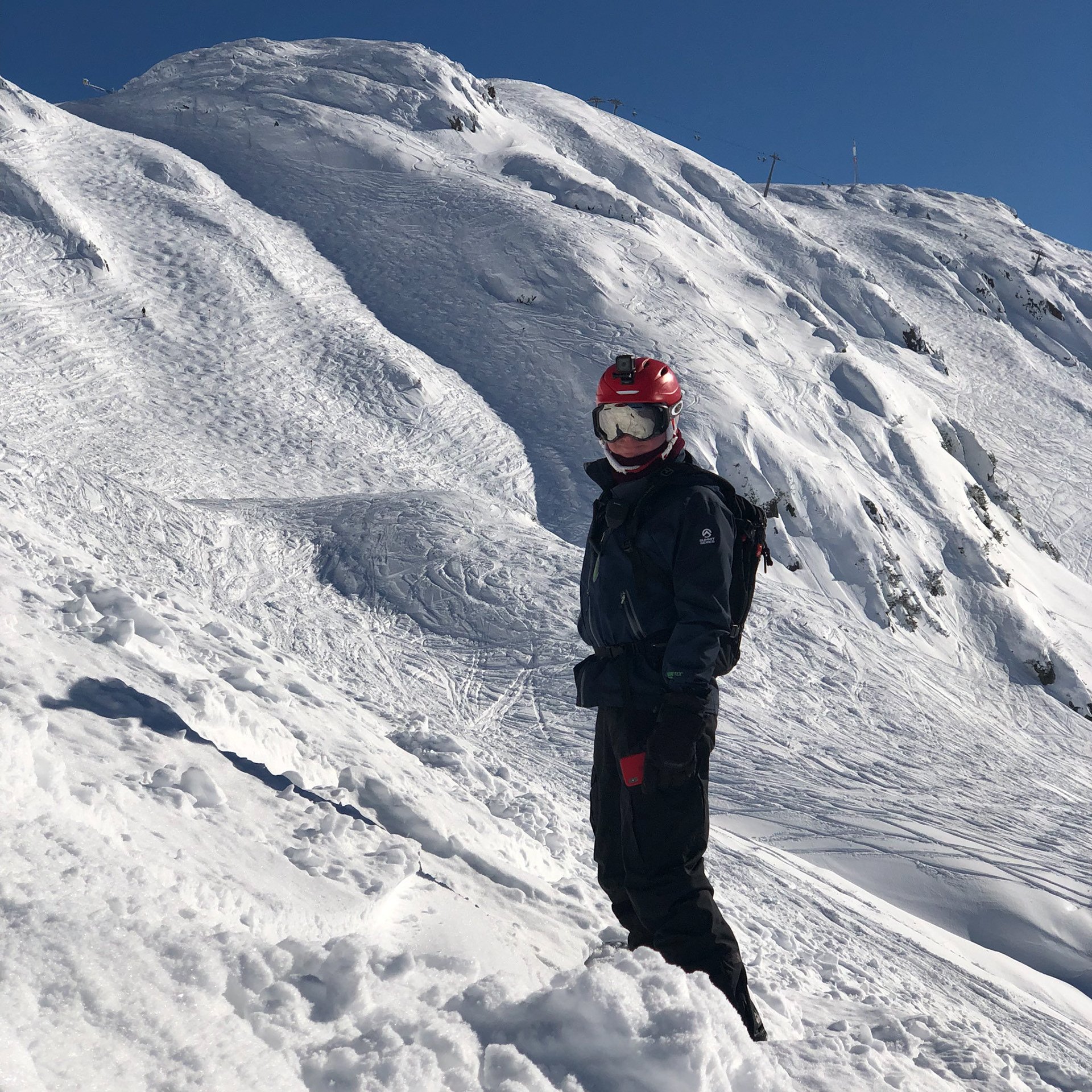 Alex off piste