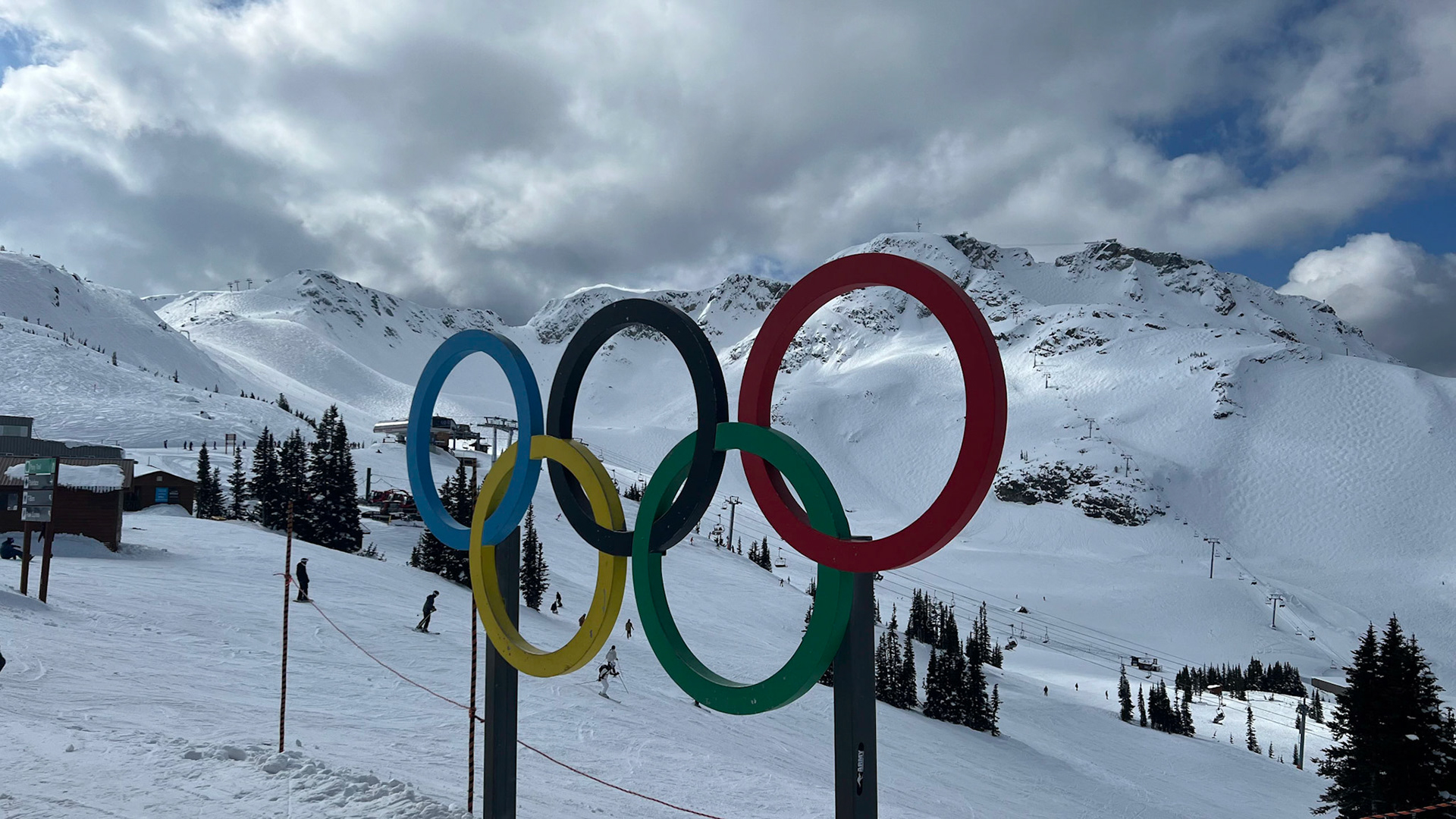 View from top of Whistler Village Gondola