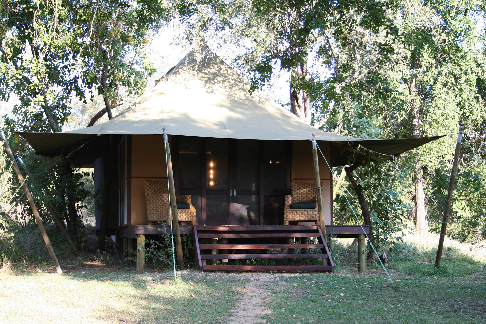 Our tent at Ngala