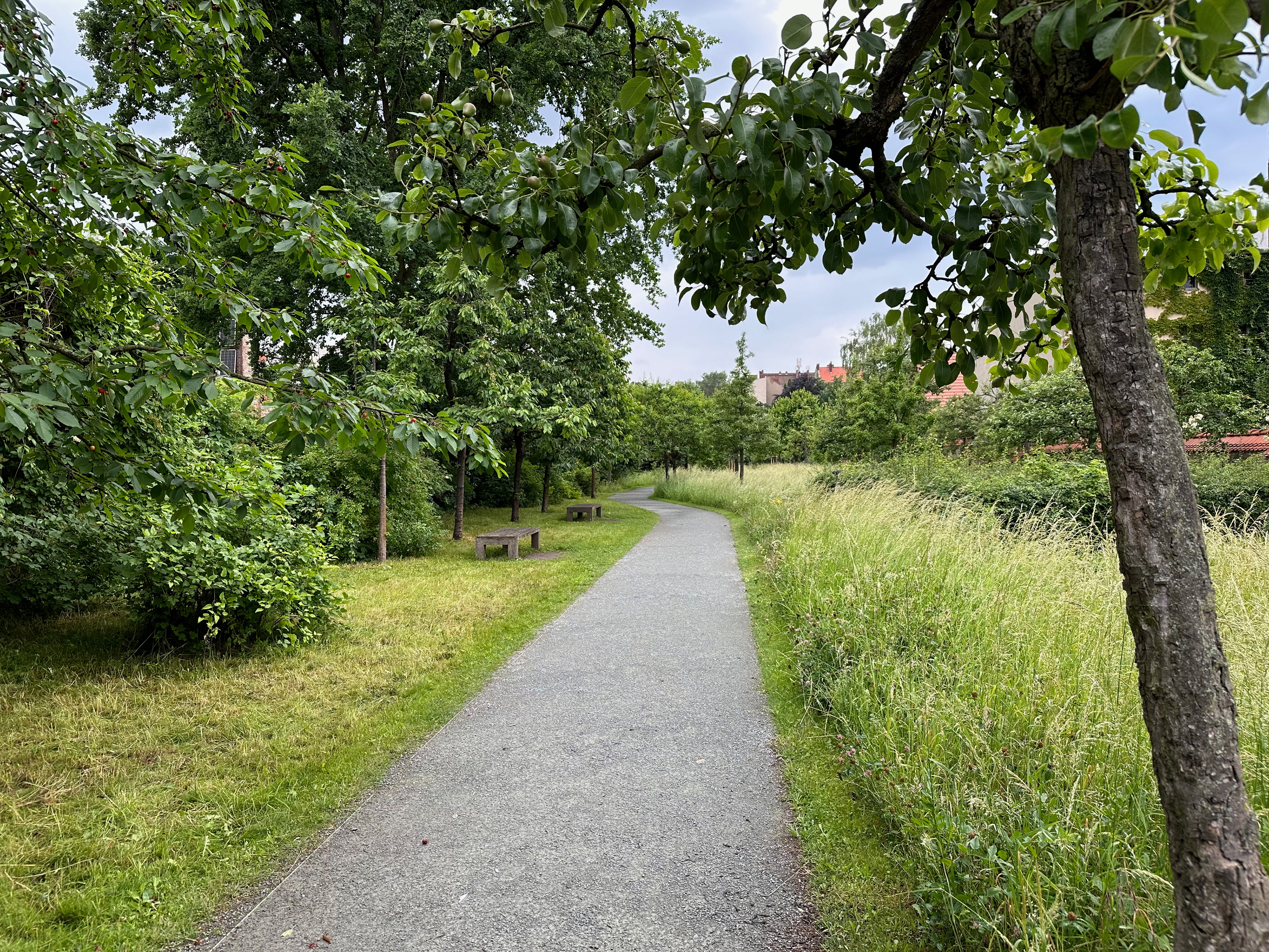 Comenius Garten (gesloten op de dag dat wij er waren)