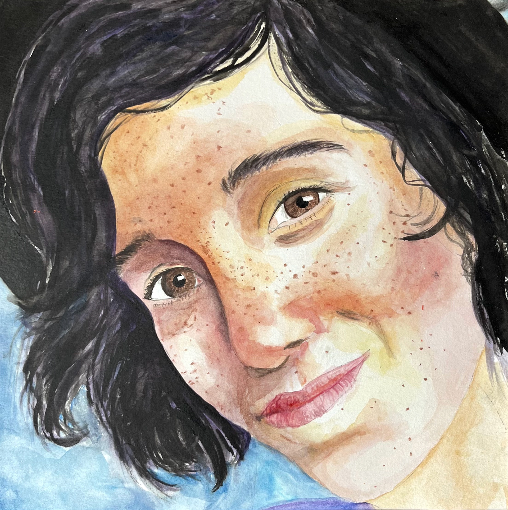 12in x 12in – Watercolor on Paper