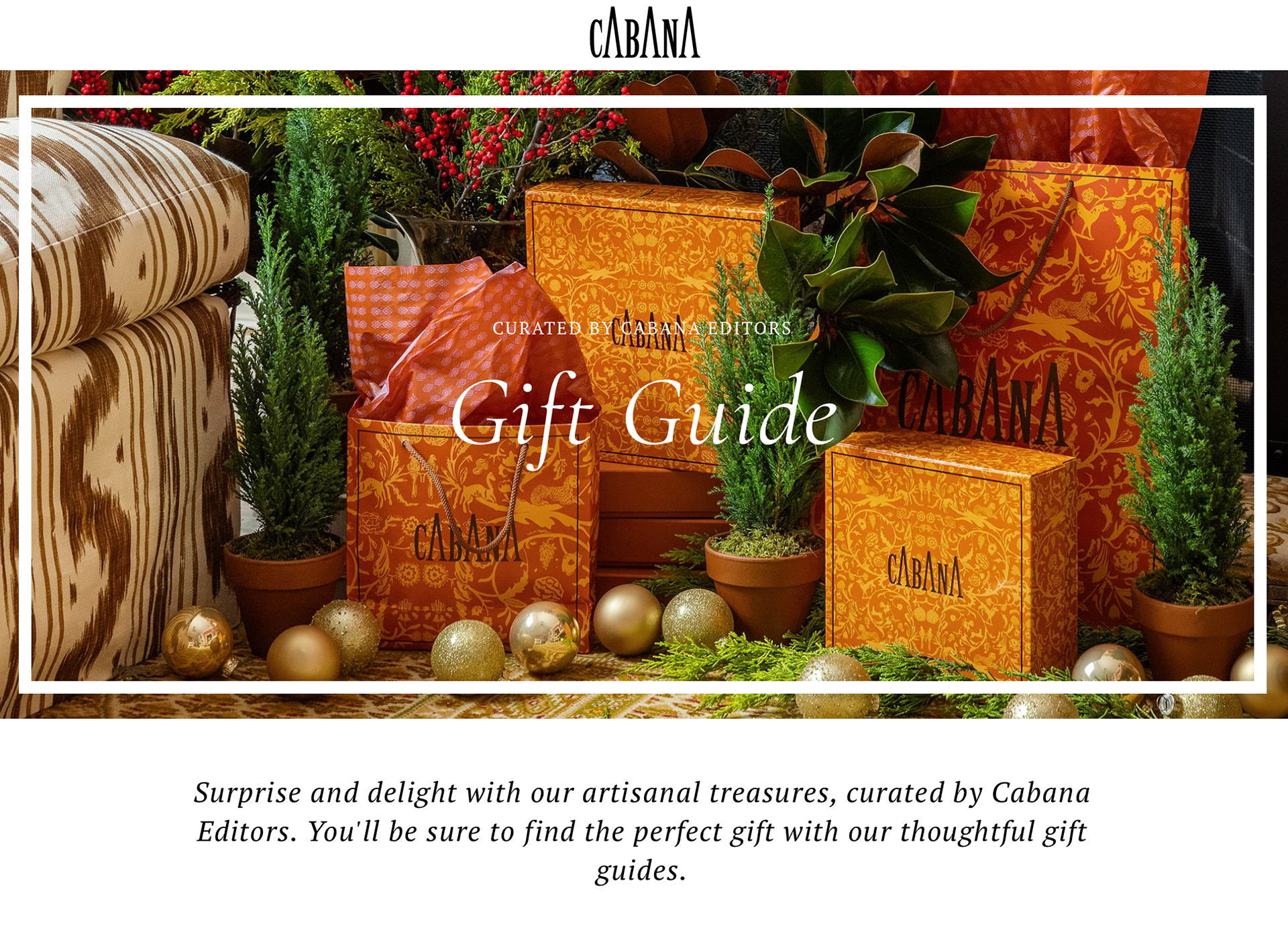 Cabana Holiday Gift Guide, Photo by Hayley Ellen Day