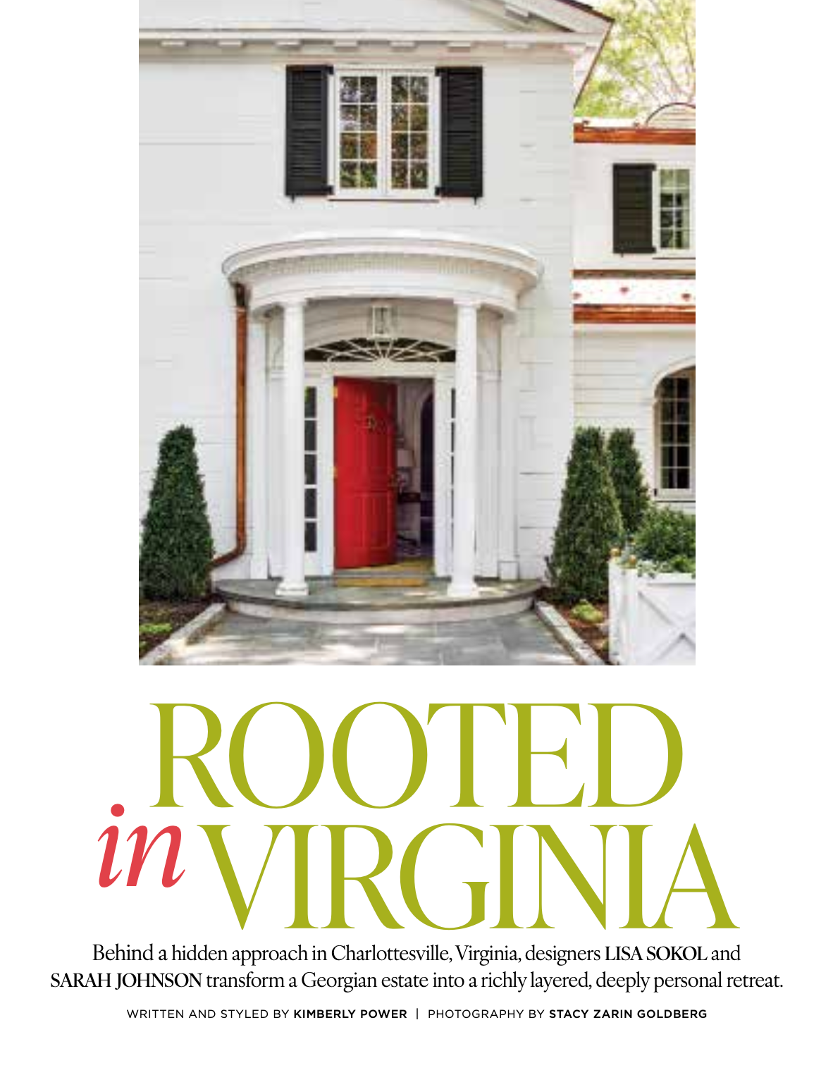 Rooted in Virginia, Flower Magazine July/August 2026