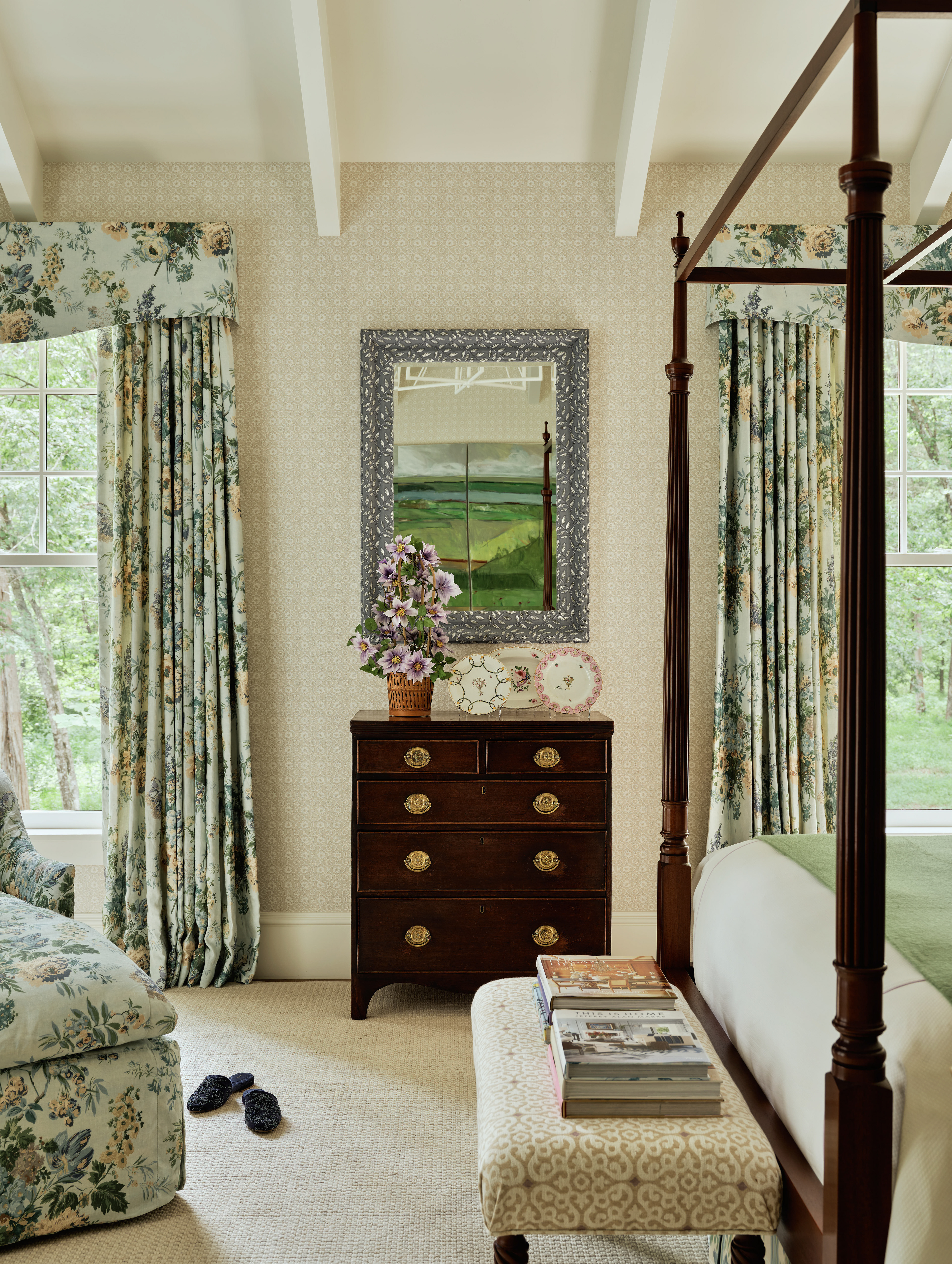 Charlotte Moss Southern Living Idea House, Photographed by Read McKendree