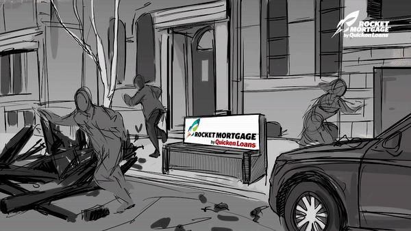 We recreated an Avengers: Infinity War New York fight scene to tell the story of a Rocket Mortgage user caught in the crosshairs of an explosive battle.