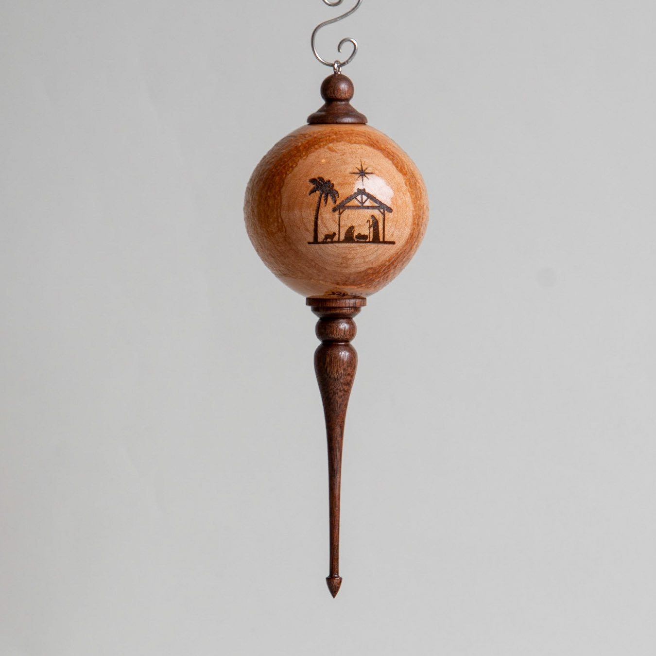 1533-Hollow Bulb Nativity $50
