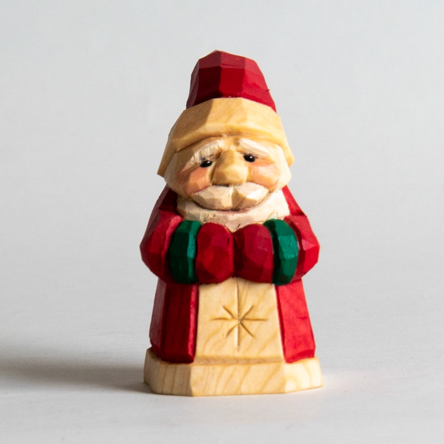 1557 and Flat Plane Santa - 4.25"