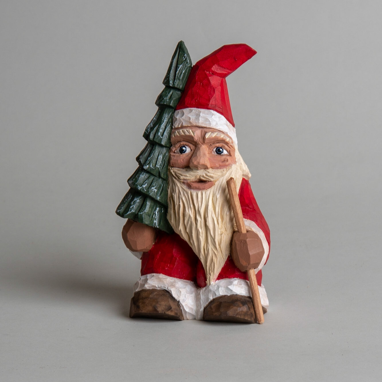 1509-Santa w/tree-5.5in-$100