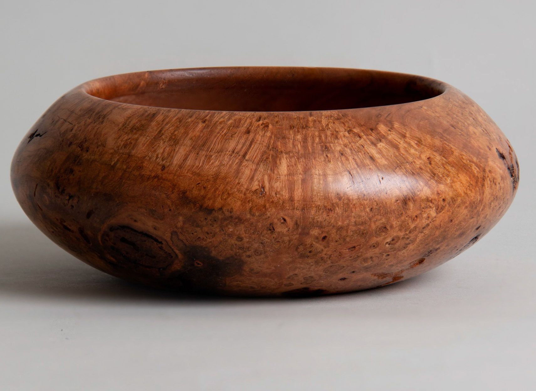 #1561 Cherry Burl Bowl  - 6x2"