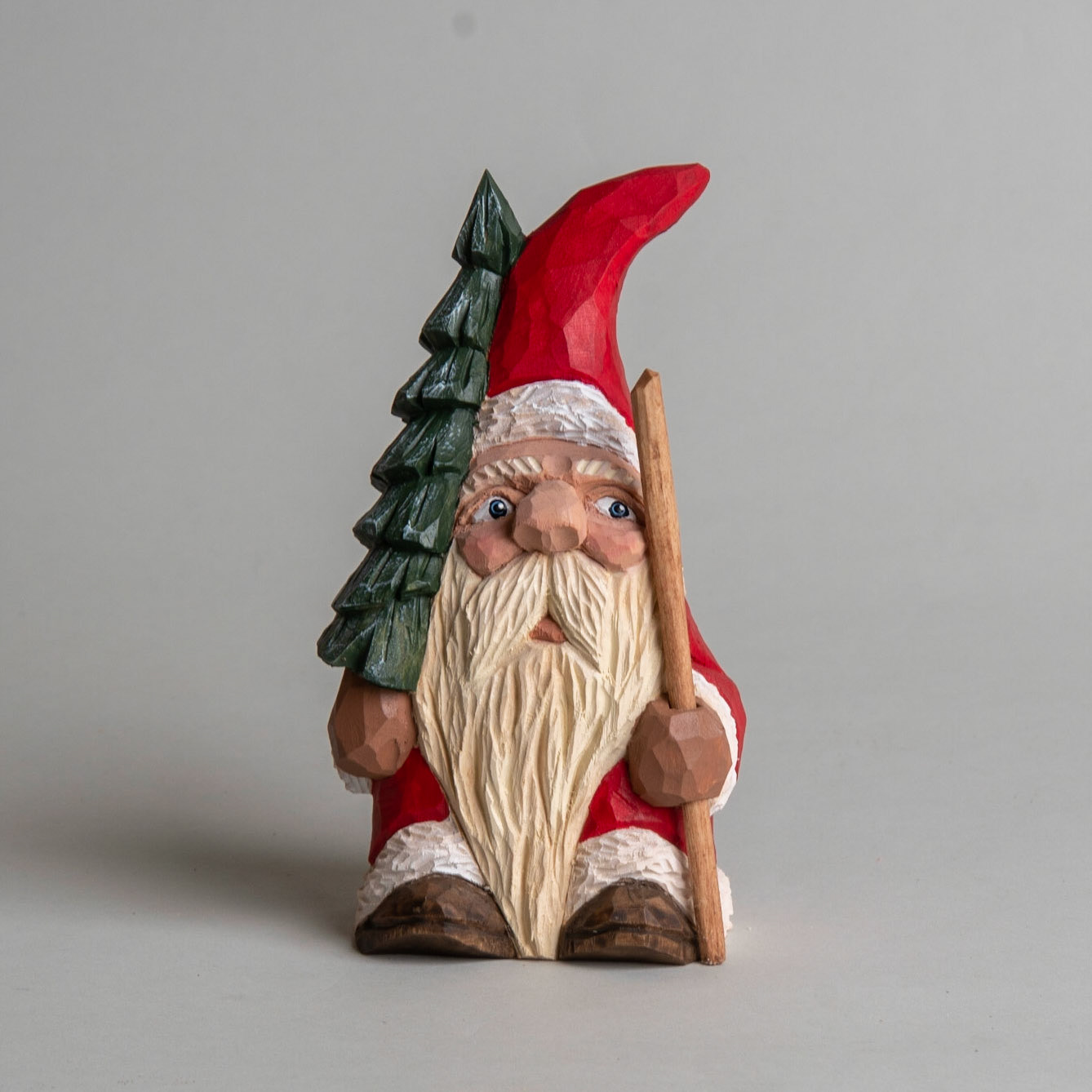 1511-Santa w/tree-5.5in-$100