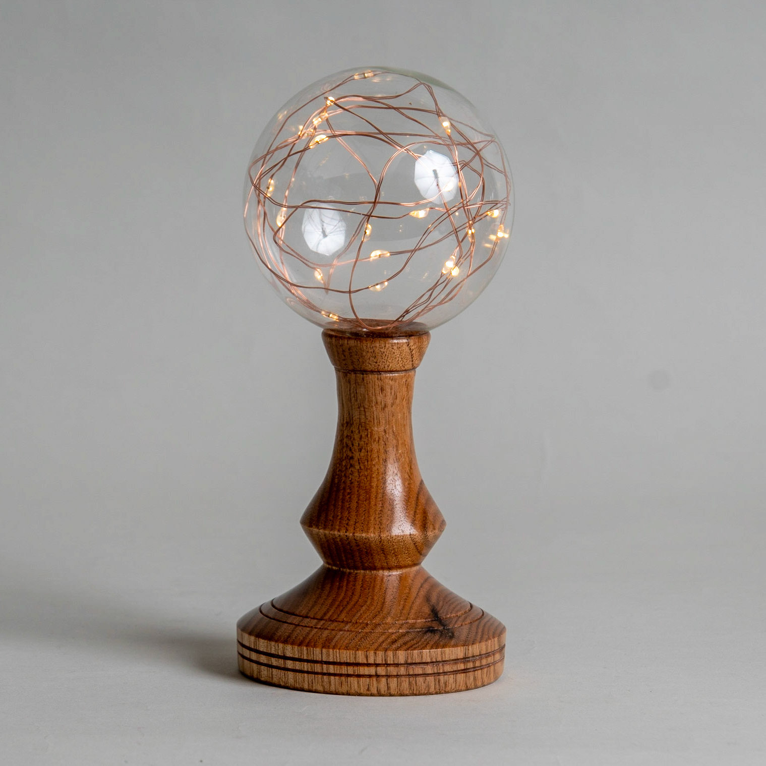 1595 Butternut Fairy Lamp 6"