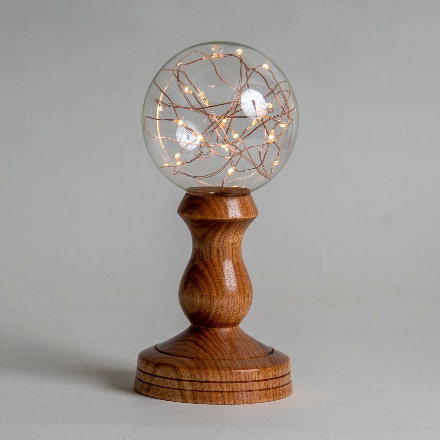1596 Butternut Fairy Lamp 6"