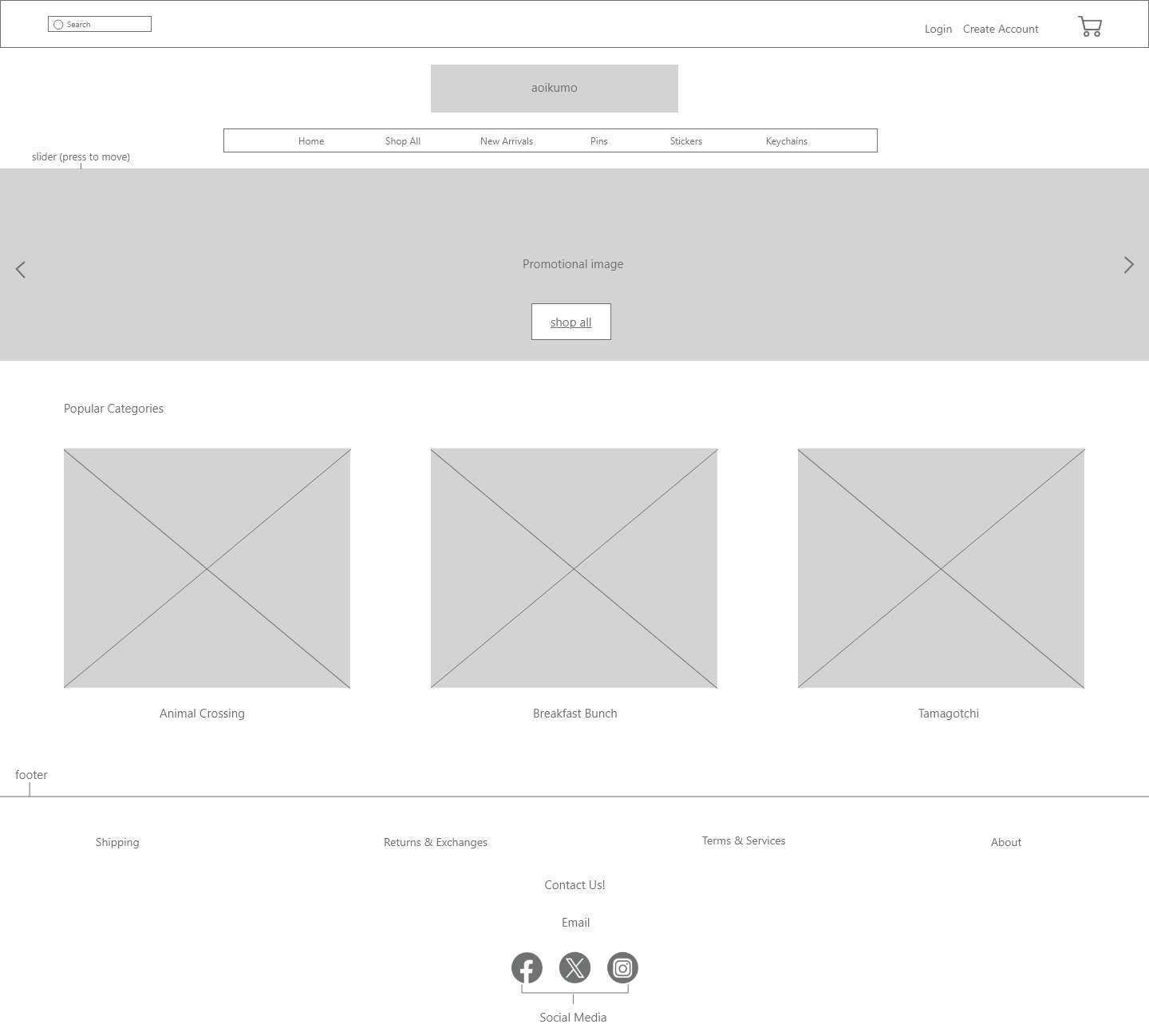Desktop Homepage