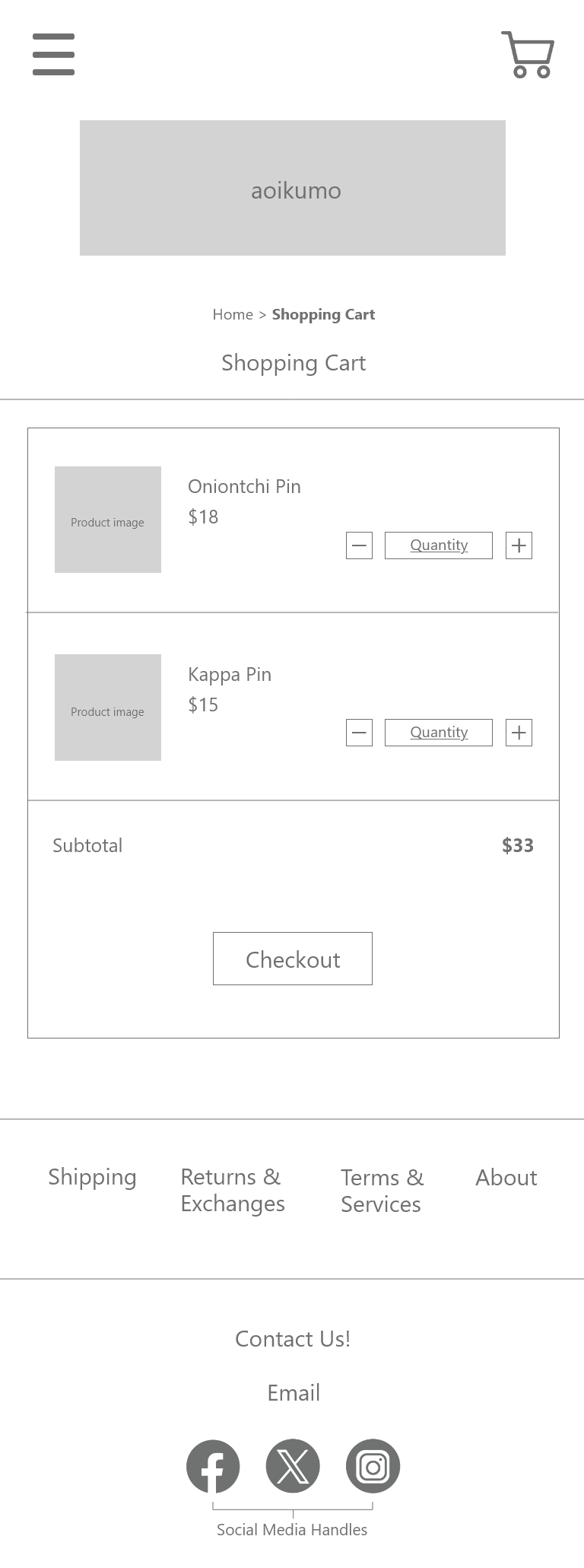 Shopping Cart
