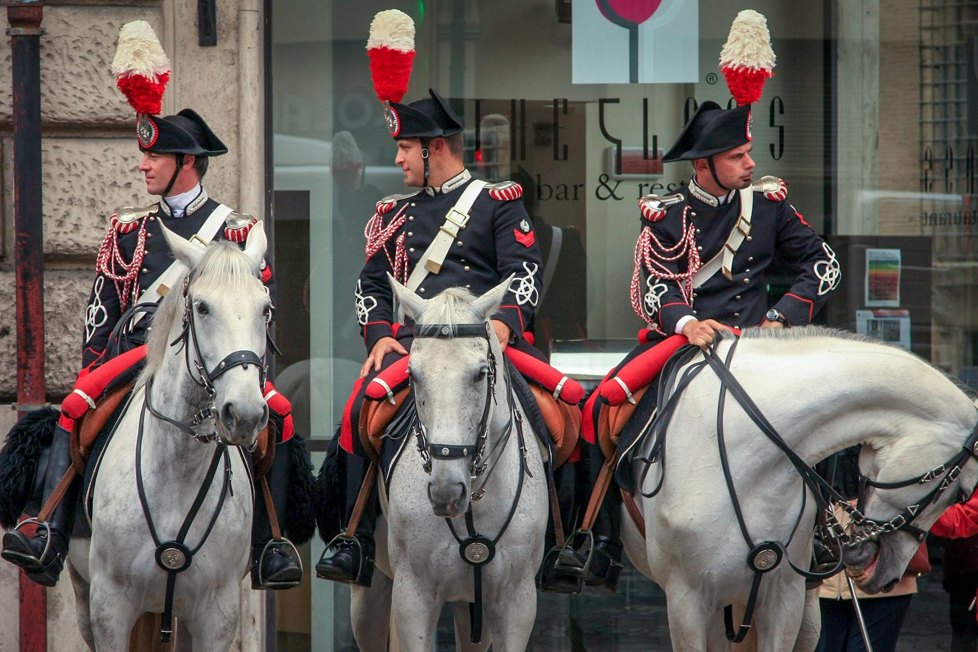 Waiting to start the Parade