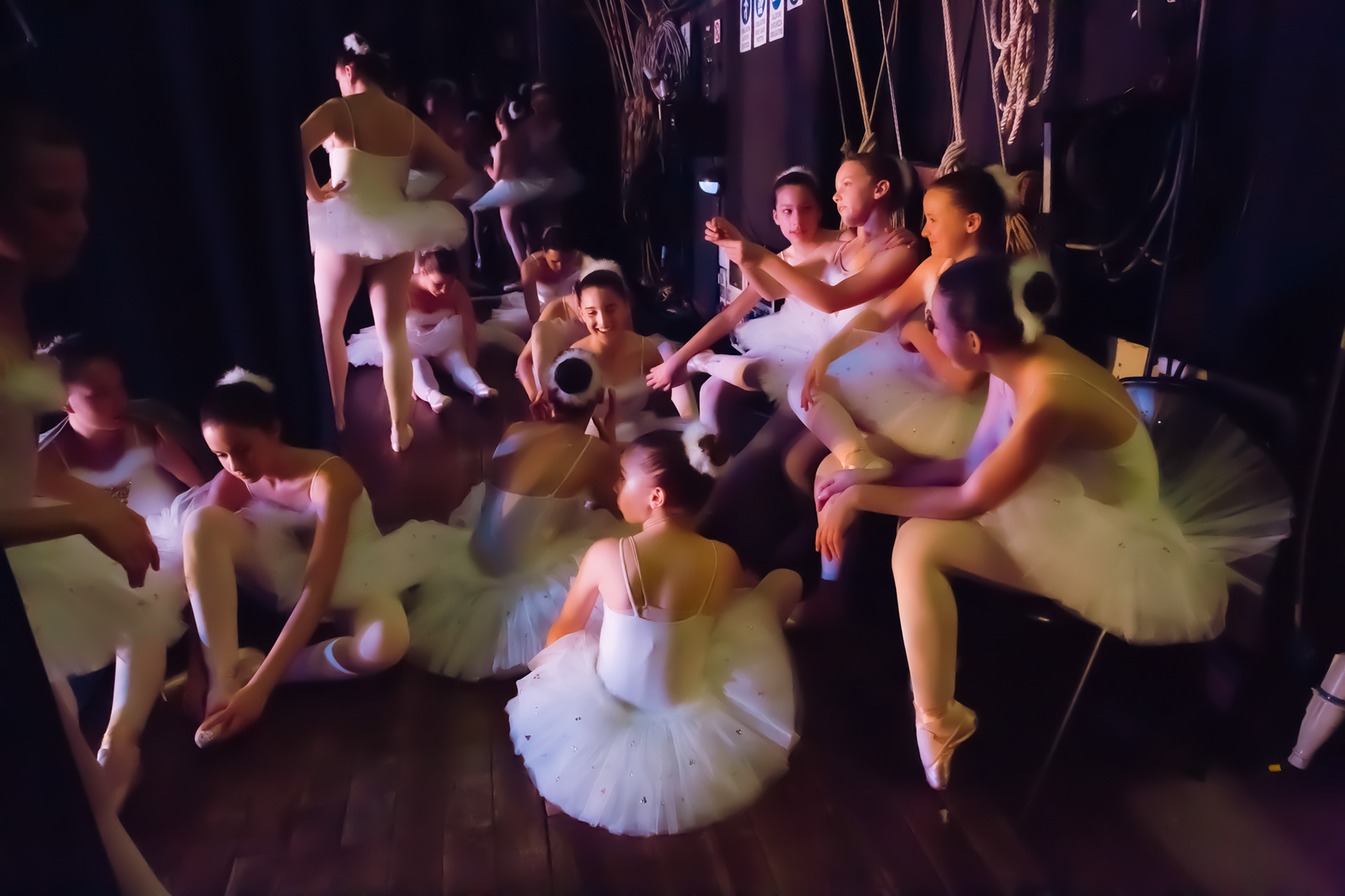 Ballerine dietro le quinte #1