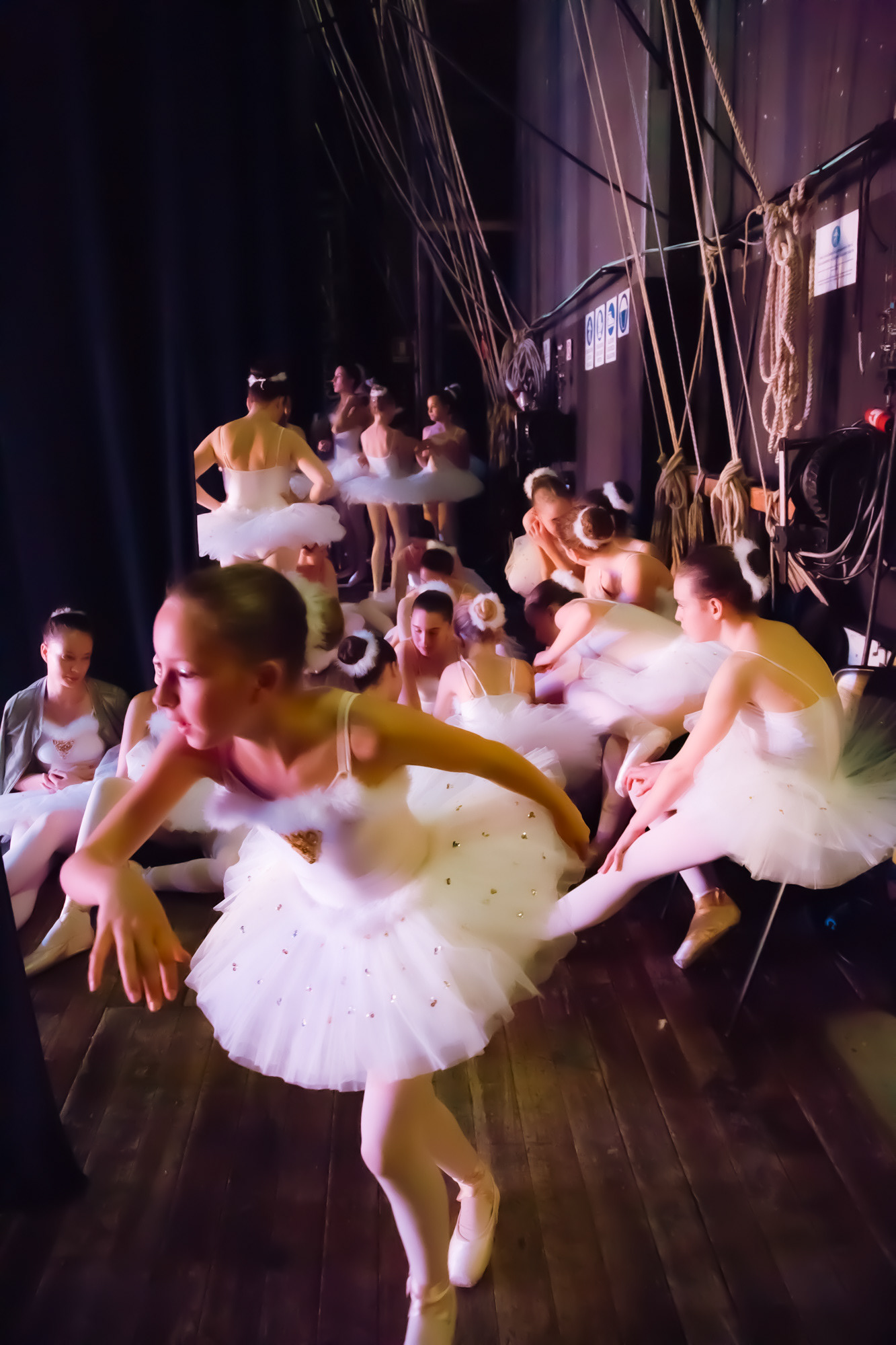 Ballerine dietro le quinte #4