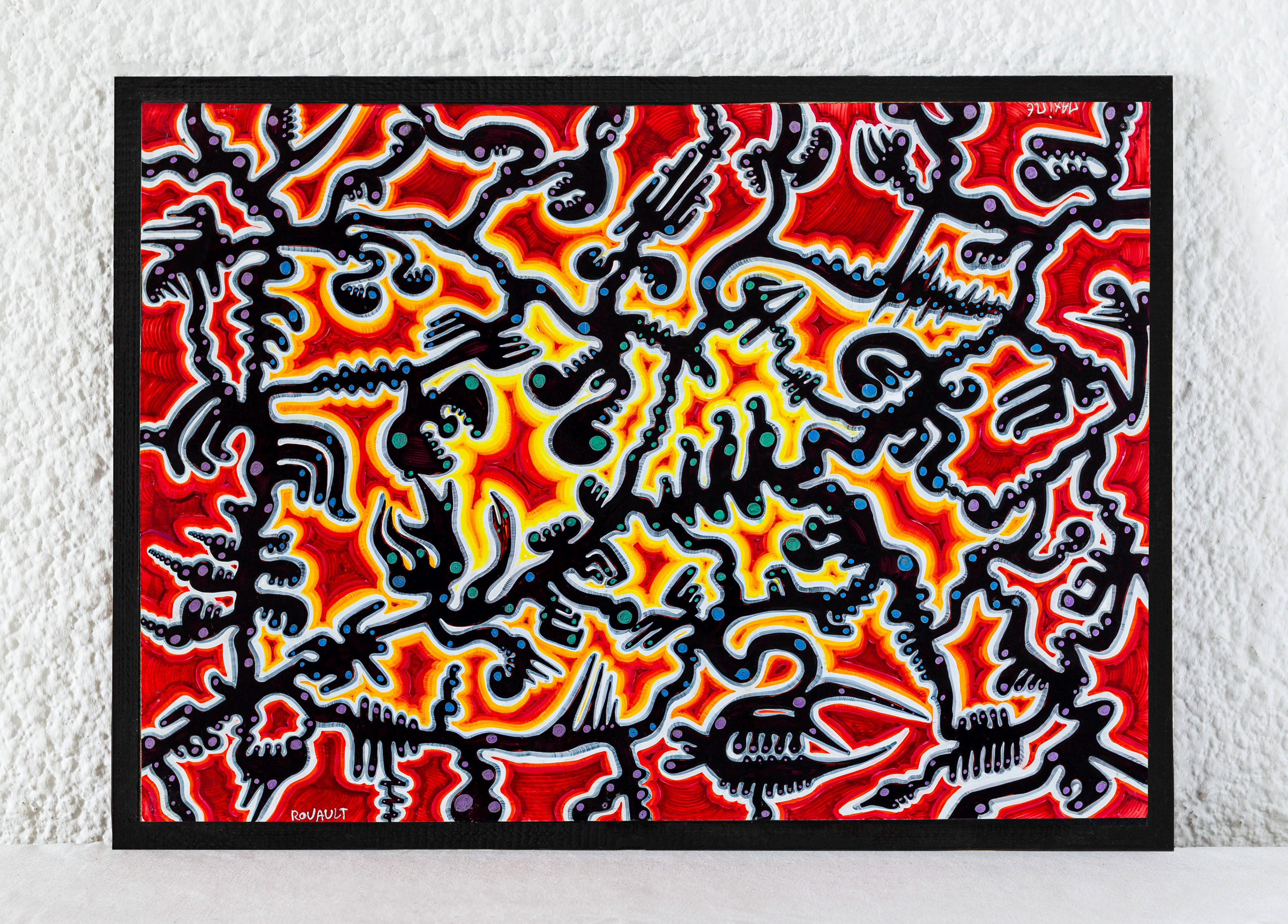 2018 - 42cmx29,7cm - "Plante carnivore"