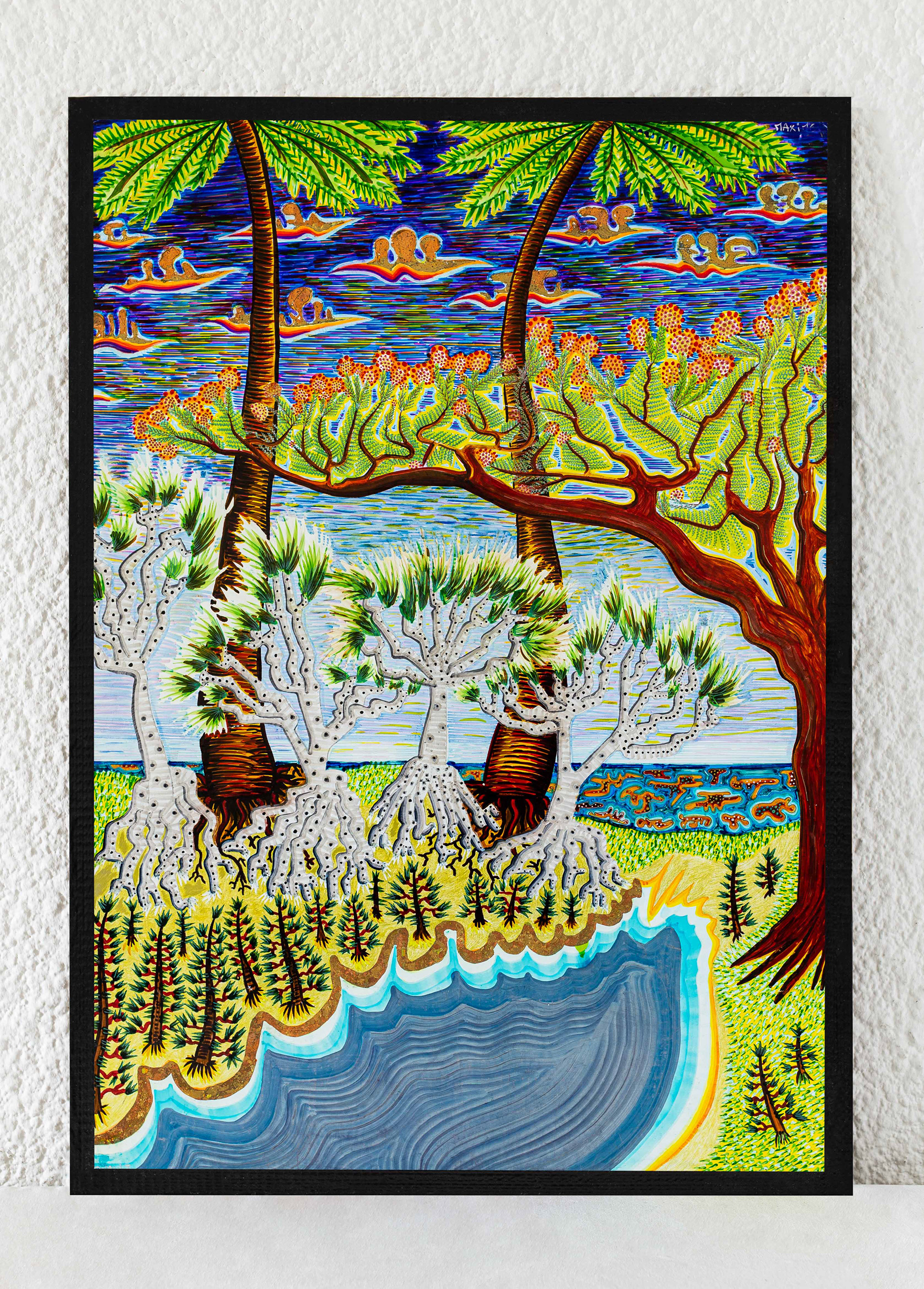 2019 - 42x59,4cm - "La Porte du Paradis"