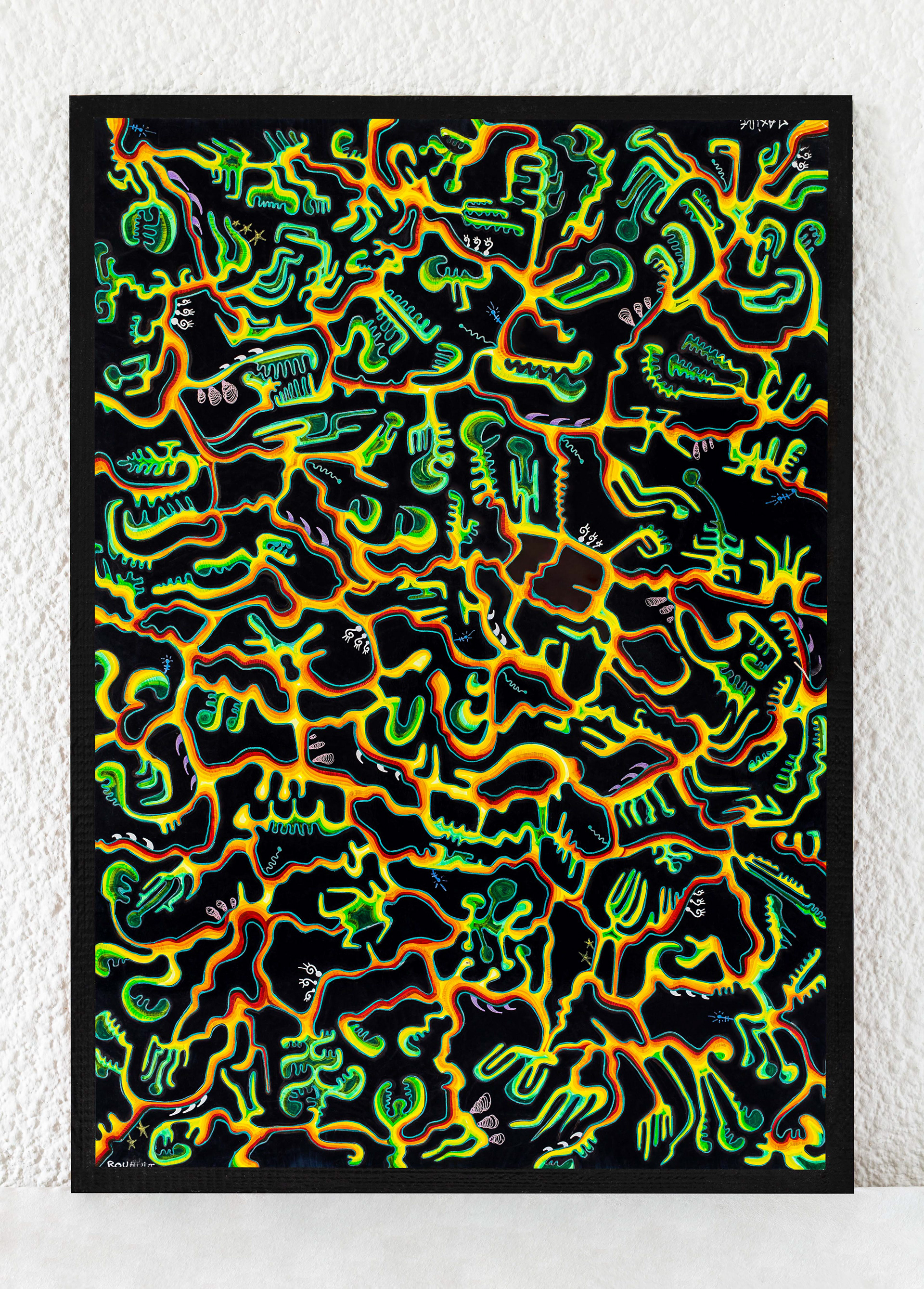 2020 - 42cmx59,4cm - "Je suis une plante carnivore parasite"