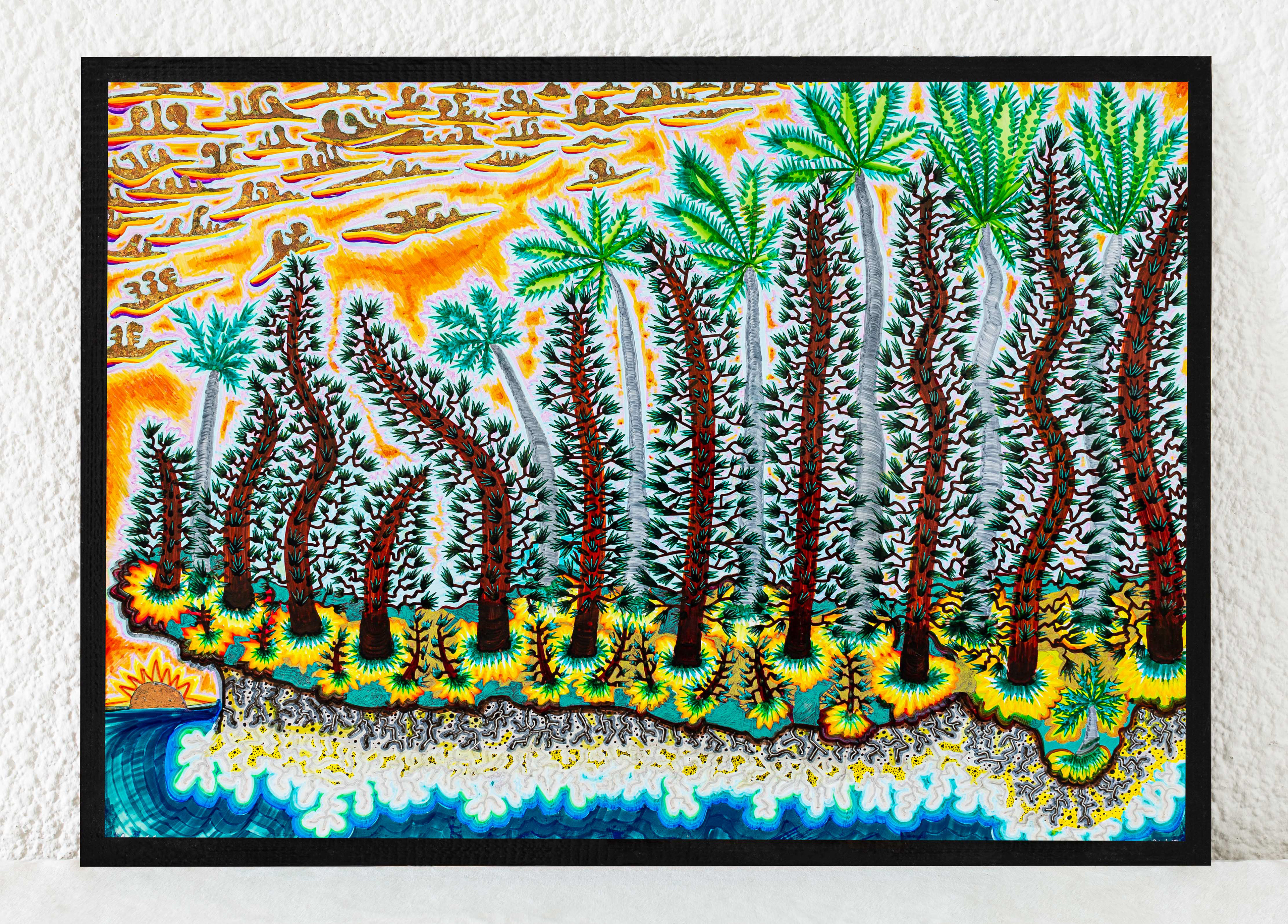 2019 - 59,4x42cm - "Sunrise at Oro Bay"